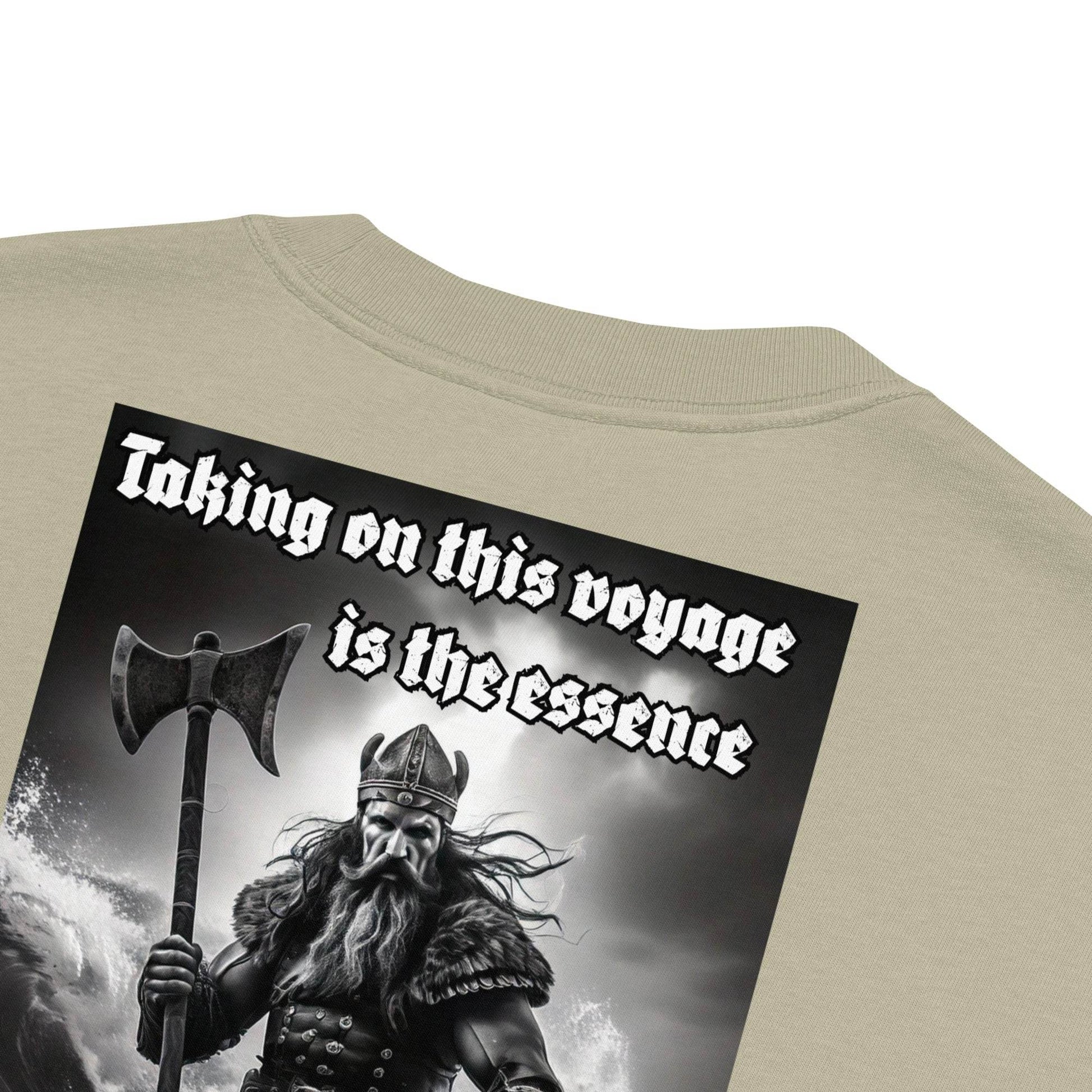 Unisex Oversized faded 100% carded cotton t-shirt Design #12 - Monk&Nun UnisexClothing