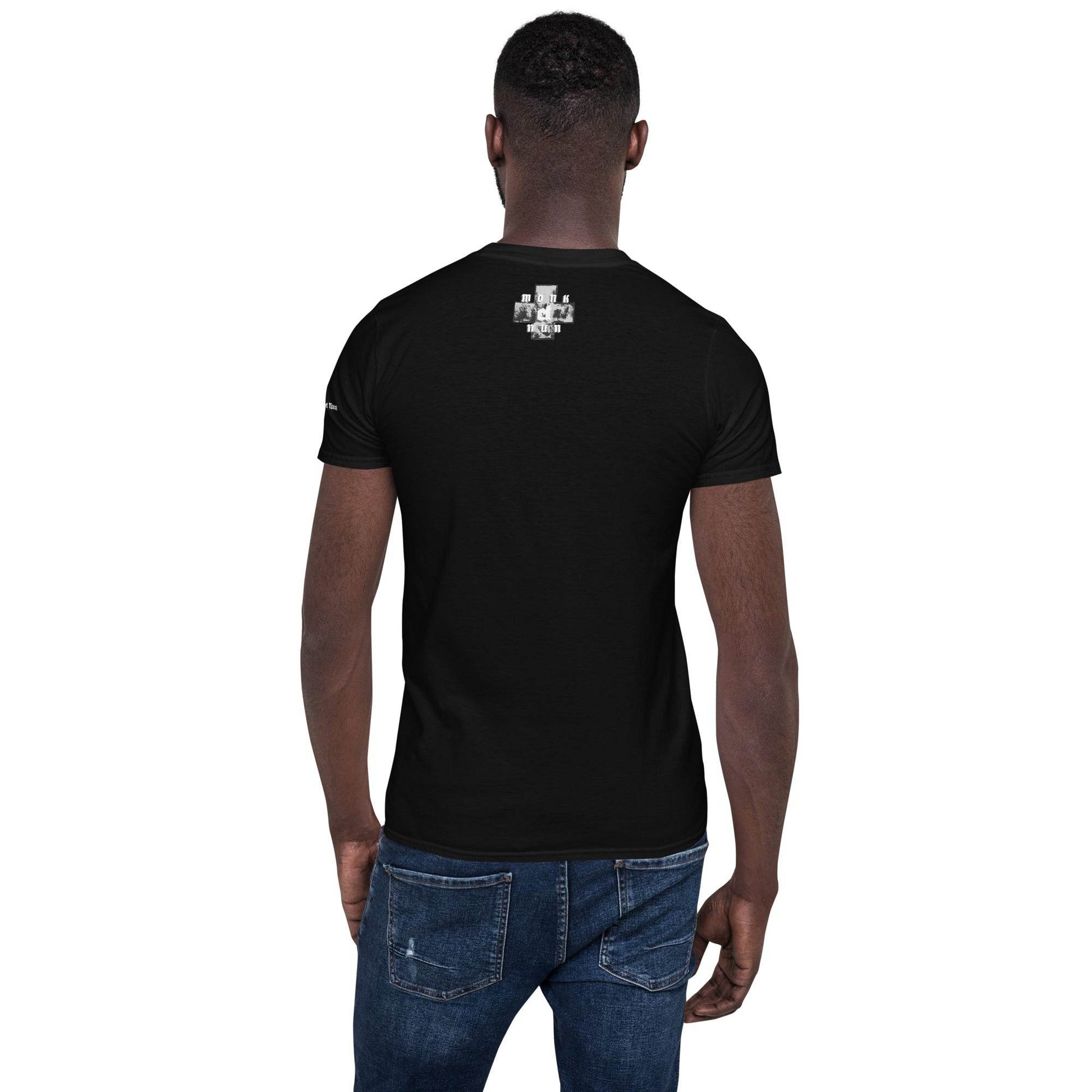 Unisex Short Sleeve 100% ring-spun cotton t-Shirt Always think positive - Monk&Nun UnisexClothing