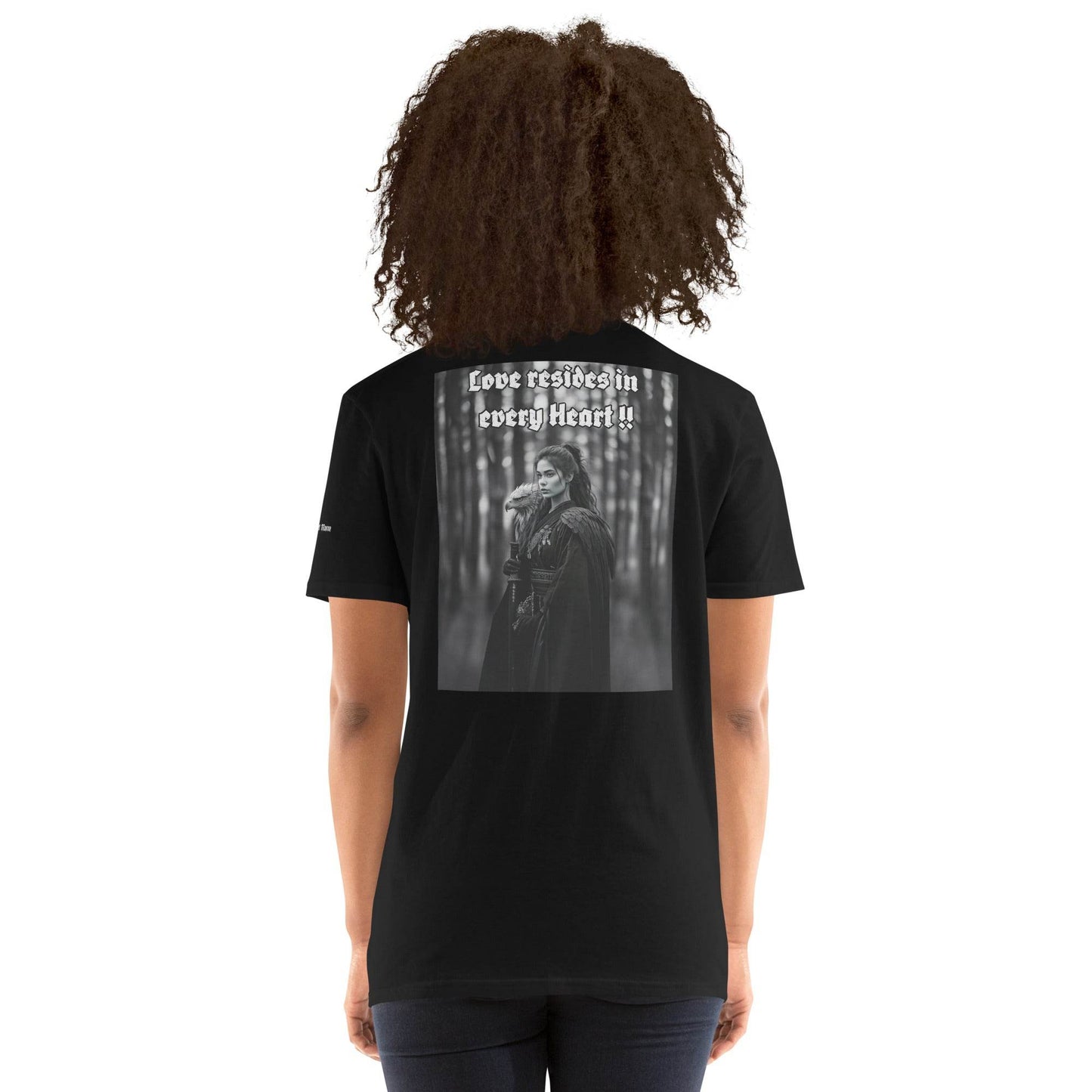 Unisex Short Sleeve 100% ring-spun cotton t-Shirt Design #1 - Monk&Nun UnisexClothing