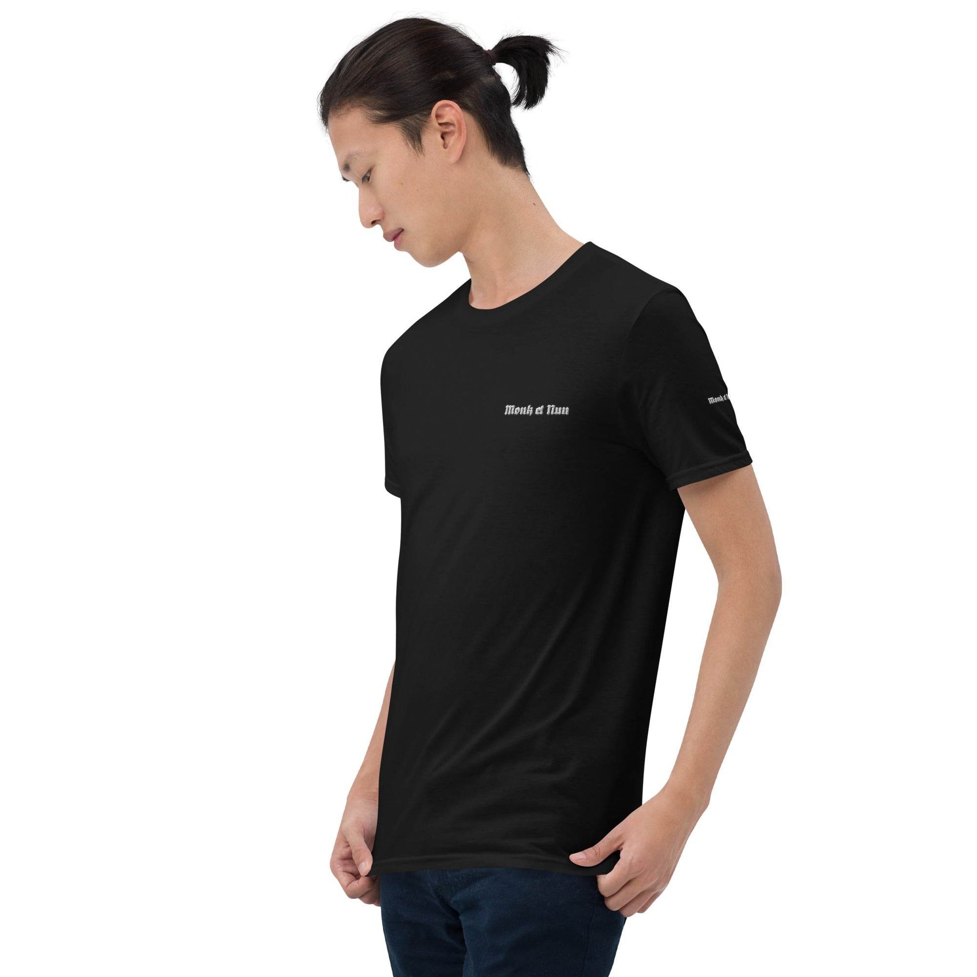 Unisex Short Sleeve 100% ring-spun cotton t-Shirt Design #1 - Monk&Nun UnisexClothing