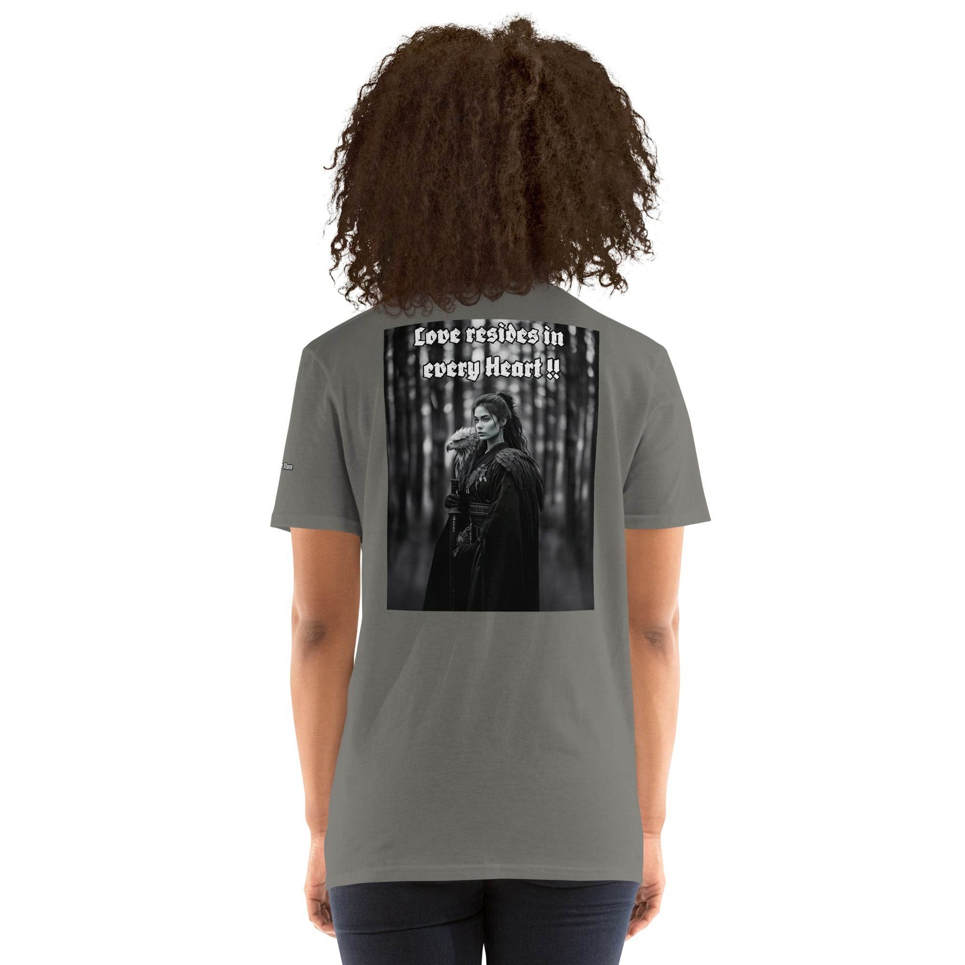 Unisex Short Sleeve 100% ring-spun cotton t-Shirt Design #1 - Monk&Nun UnisexClothing
