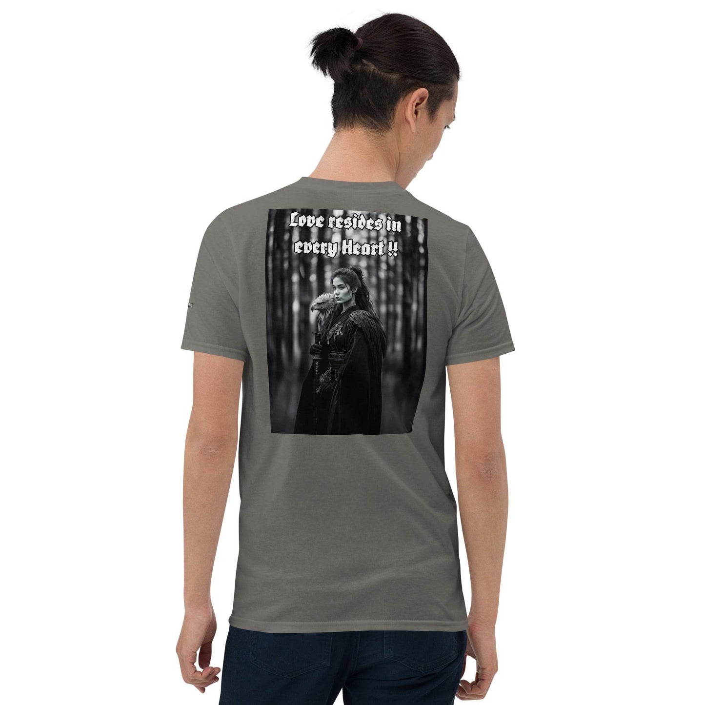 Unisex Short Sleeve 100% ring-spun cotton t-Shirt Design #1 - Monk&Nun UnisexClothing