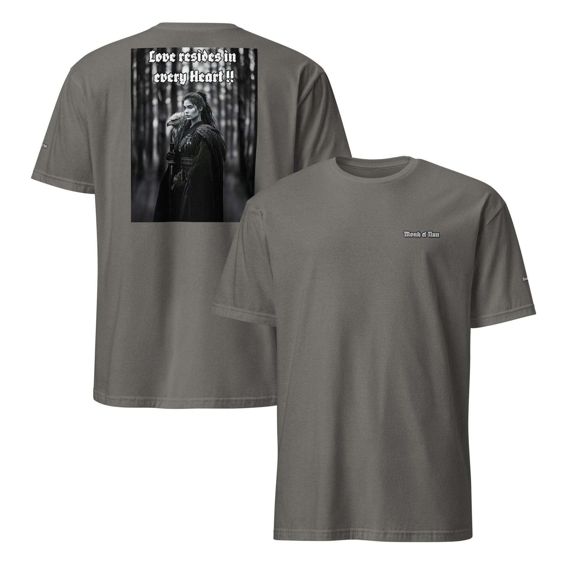 Unisex Short Sleeve 100% ring-spun cotton t-Shirt Design #1 - Monk&Nun UnisexClothing