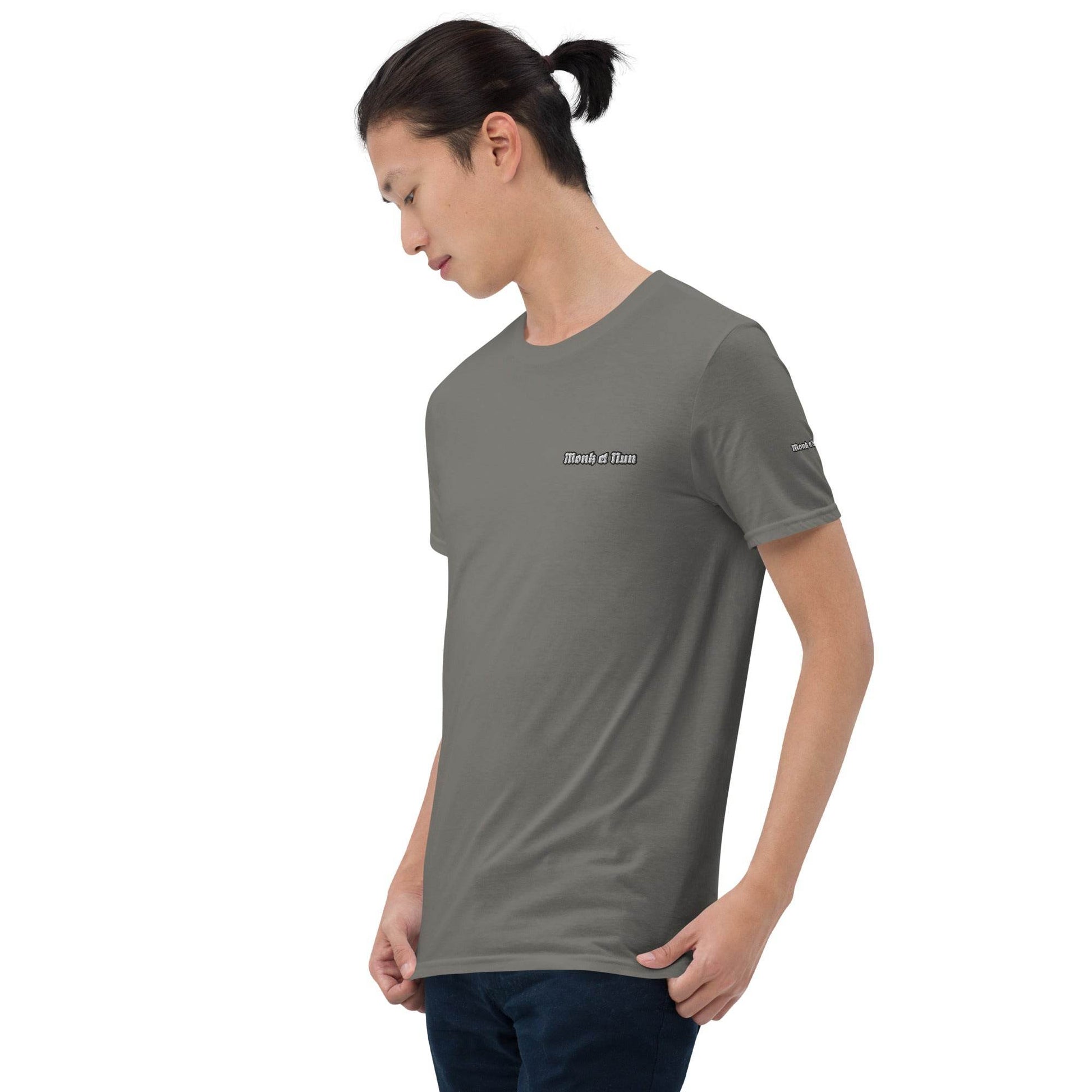 Unisex Short Sleeve 100% ring-spun cotton t-Shirt Design #1 - Monk&Nun UnisexClothing