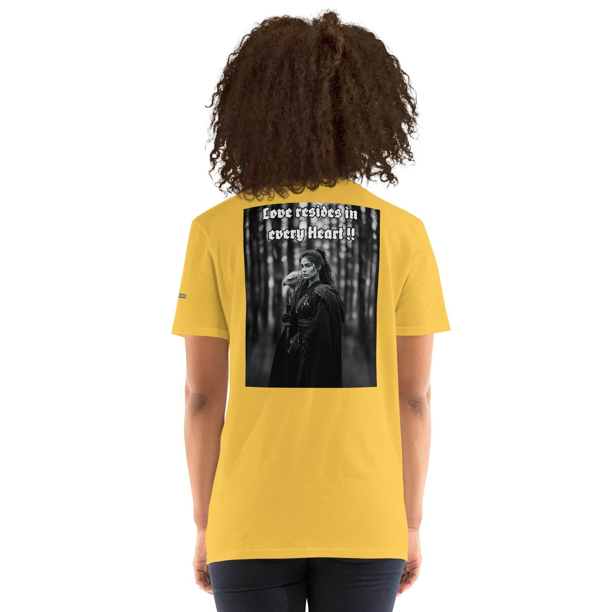 Unisex Short Sleeve 100% ring-spun cotton t-Shirt Design #1 - Monk&Nun UnisexClothing
