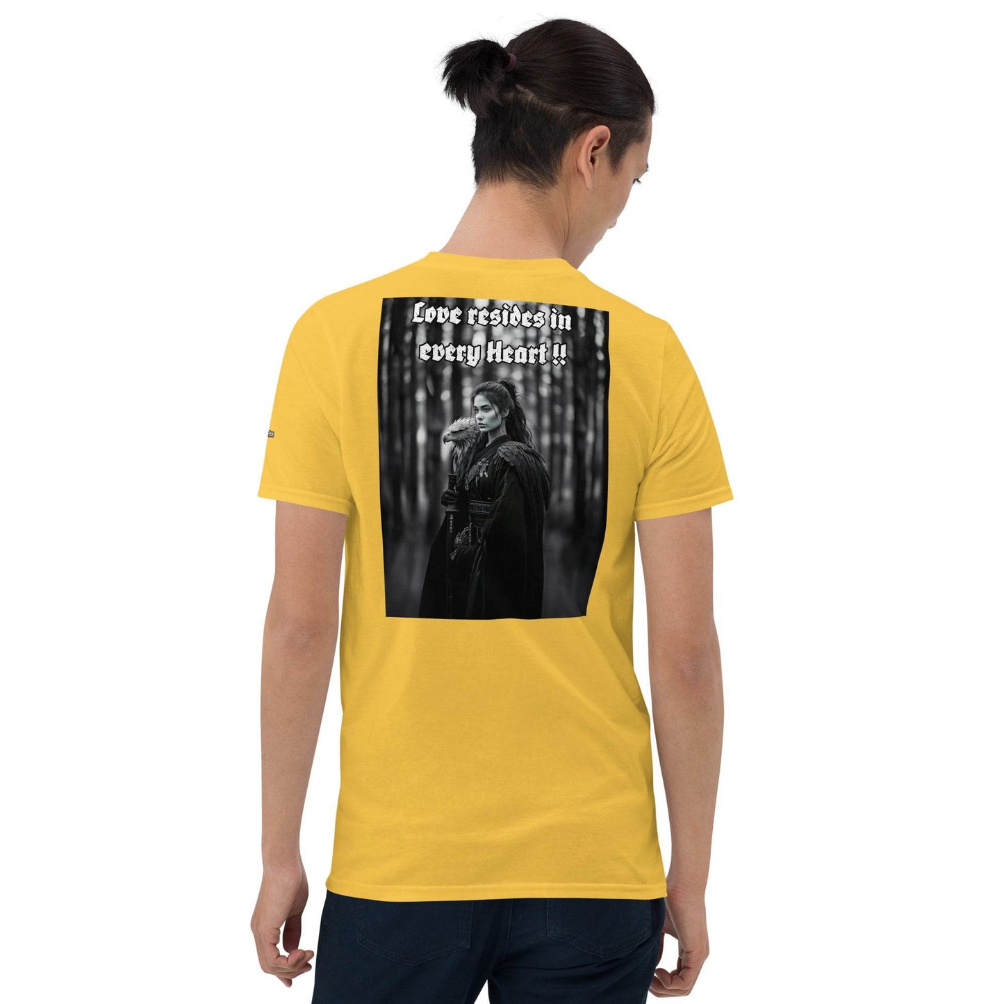 Unisex Short Sleeve 100% ring-spun cotton t-Shirt Design #1 - Monk&Nun UnisexClothing