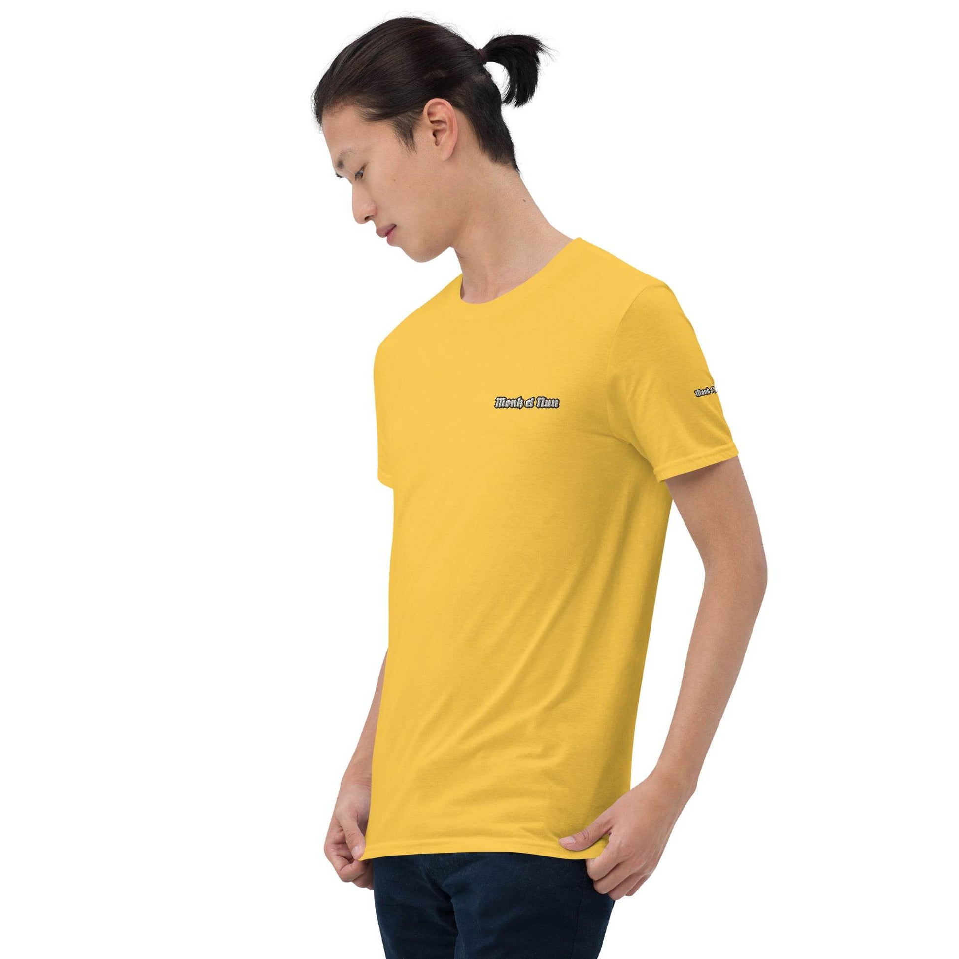 Unisex Short Sleeve 100% ring-spun cotton t-Shirt Design #1 - Monk&Nun UnisexClothing