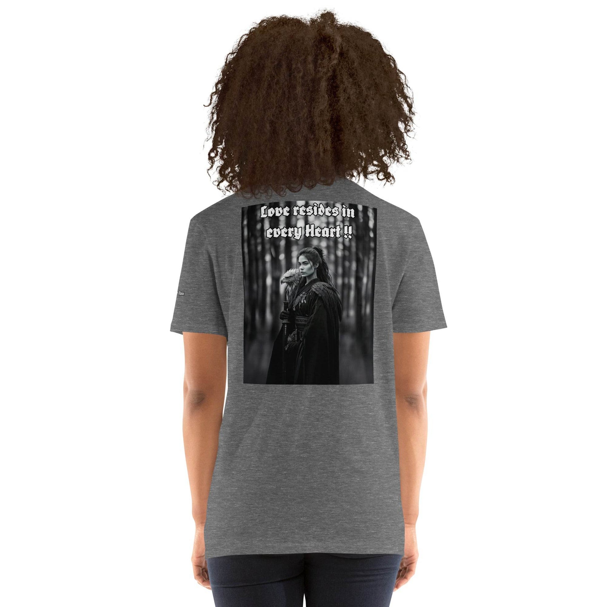 Unisex Short Sleeve 100% ring-spun cotton t-Shirt Design #1 - Monk&Nun UnisexClothing