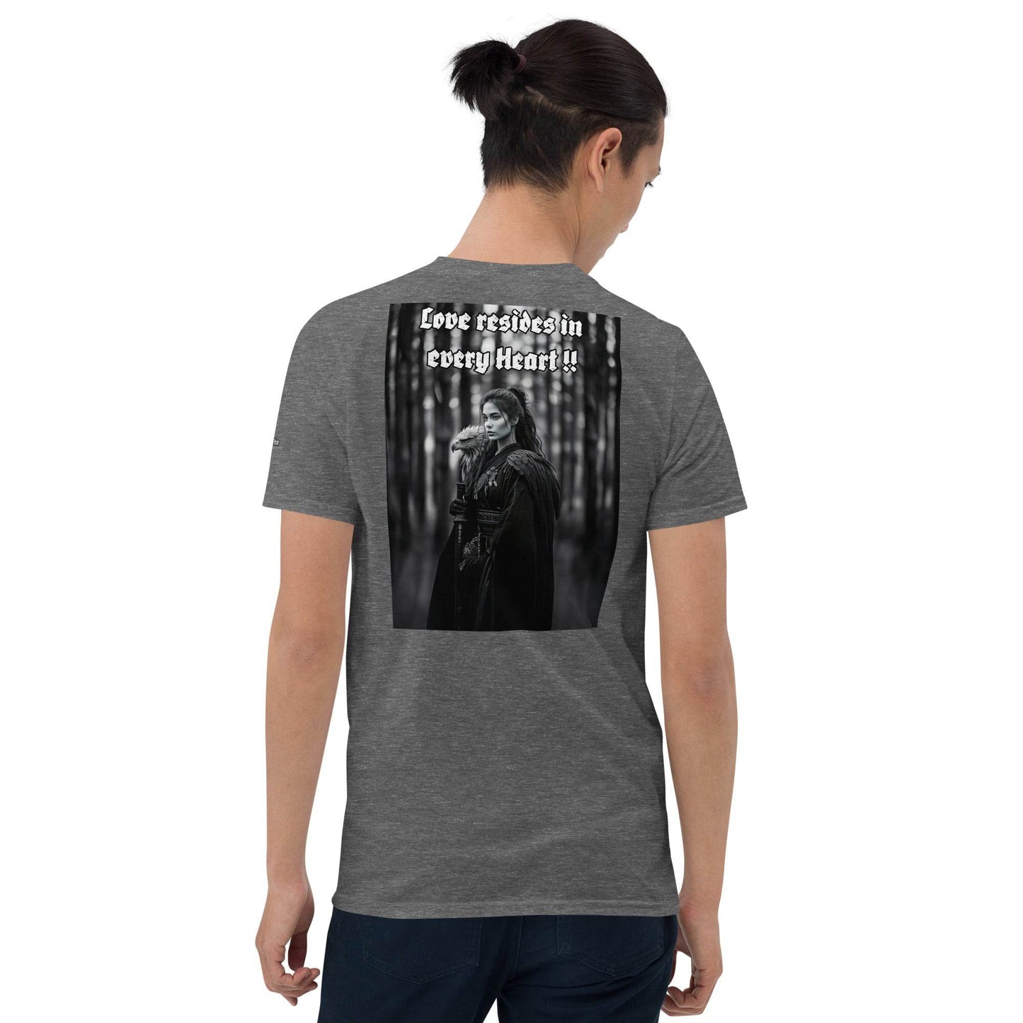 Unisex Short Sleeve 100% ring-spun cotton t-Shirt Design #1 - Monk&Nun UnisexClothing