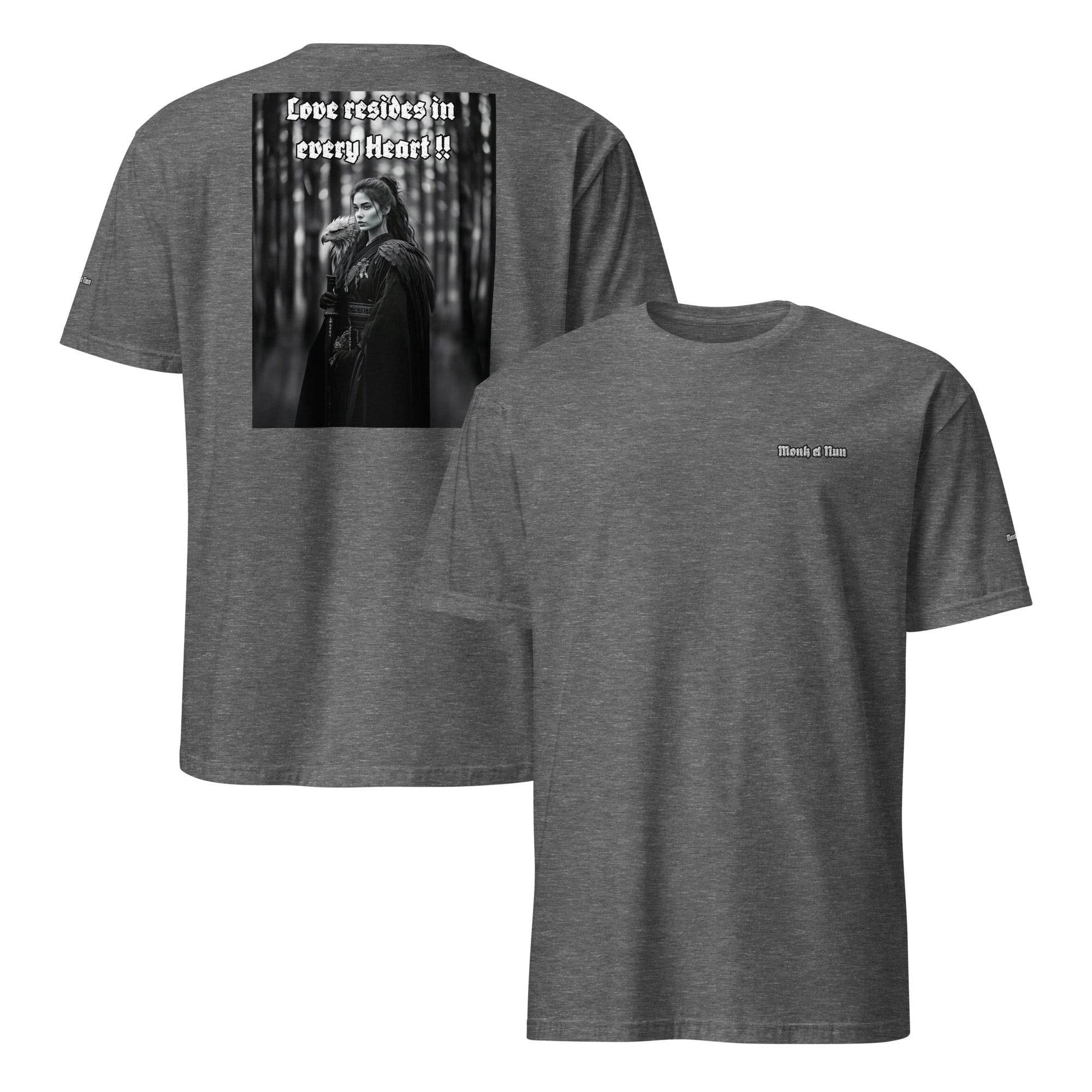 Unisex Short Sleeve 100% ring-spun cotton t-Shirt Design #1 - Monk&Nun UnisexClothing