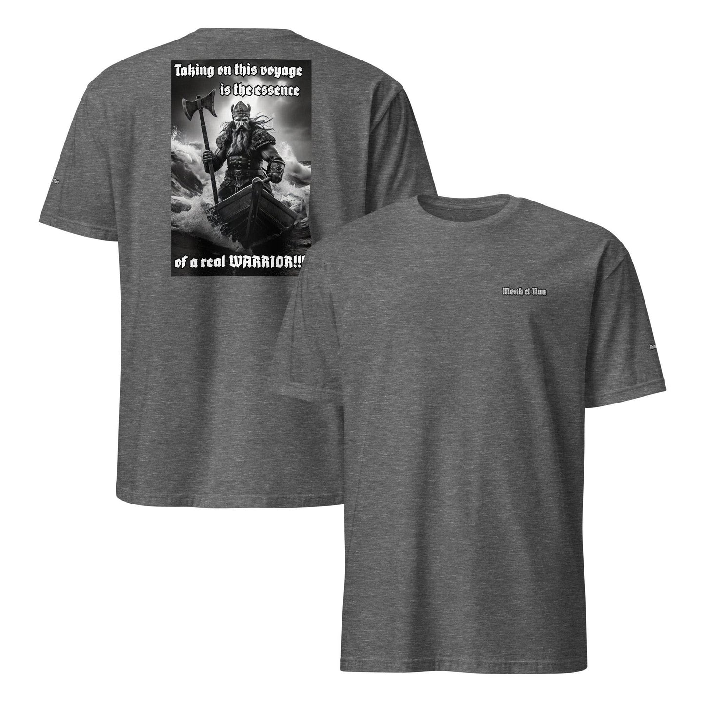 Unisex Short Sleeve 100% ring-spun cotton t-Shirt Design #12 - Monk&Nun UnisexClothing