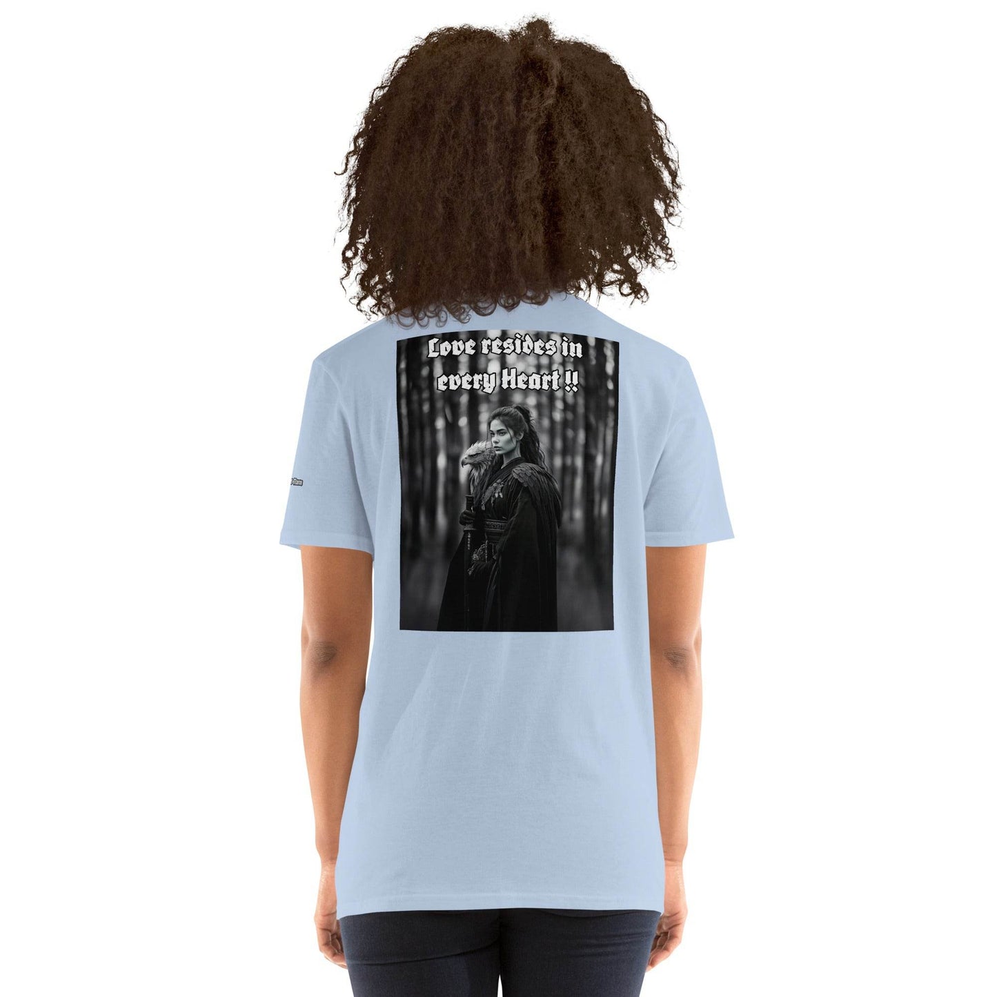 Unisex Short Sleeve 100% ring-spun cotton t-Shirt Design #1 - Monk&Nun UnisexClothing