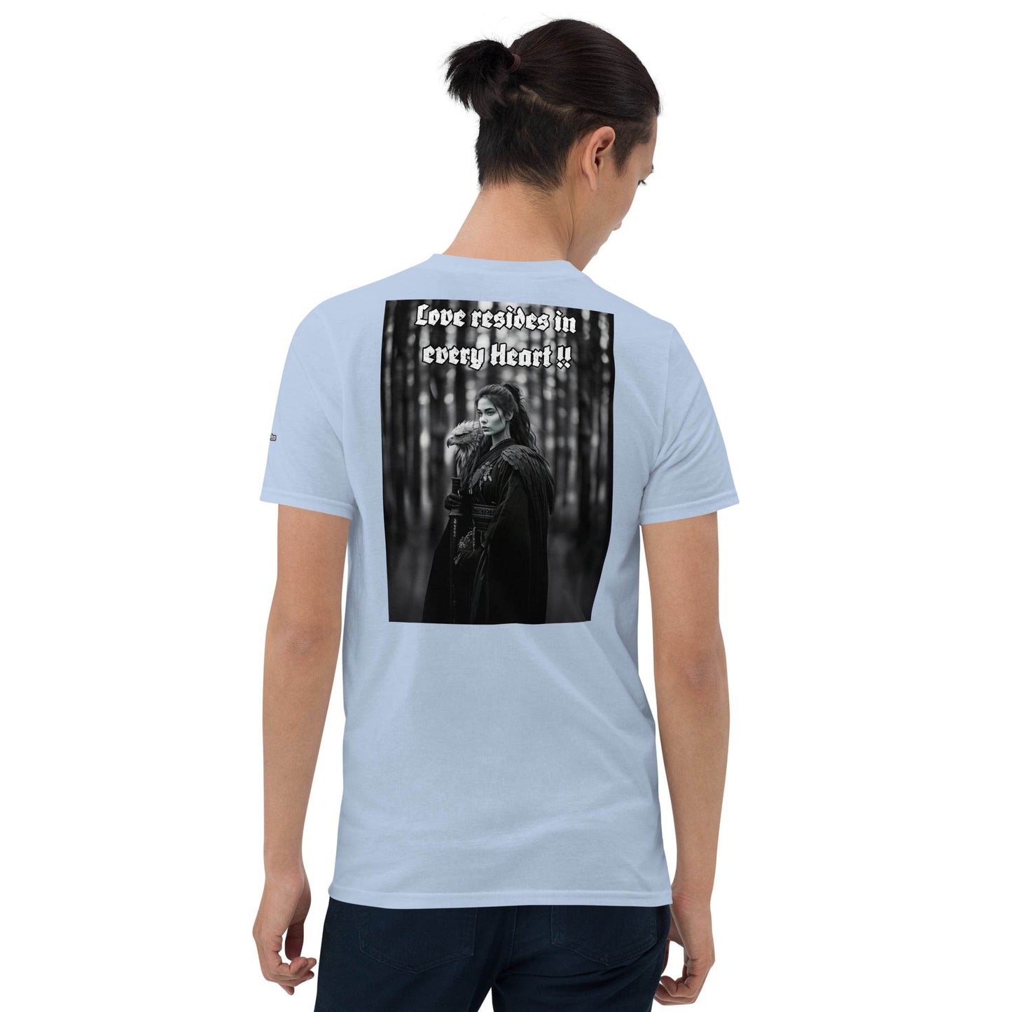 Unisex Short Sleeve 100% ring-spun cotton t-Shirt Design #1 - Monk&Nun UnisexClothing