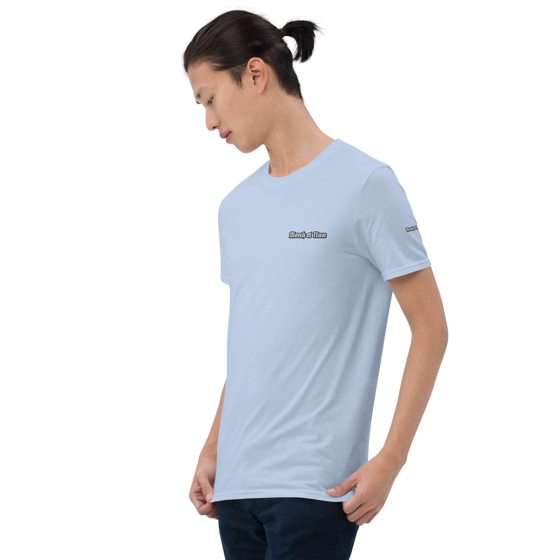Unisex Short Sleeve 100% ring-spun cotton t-Shirt Design #1 - Monk&Nun UnisexClothing