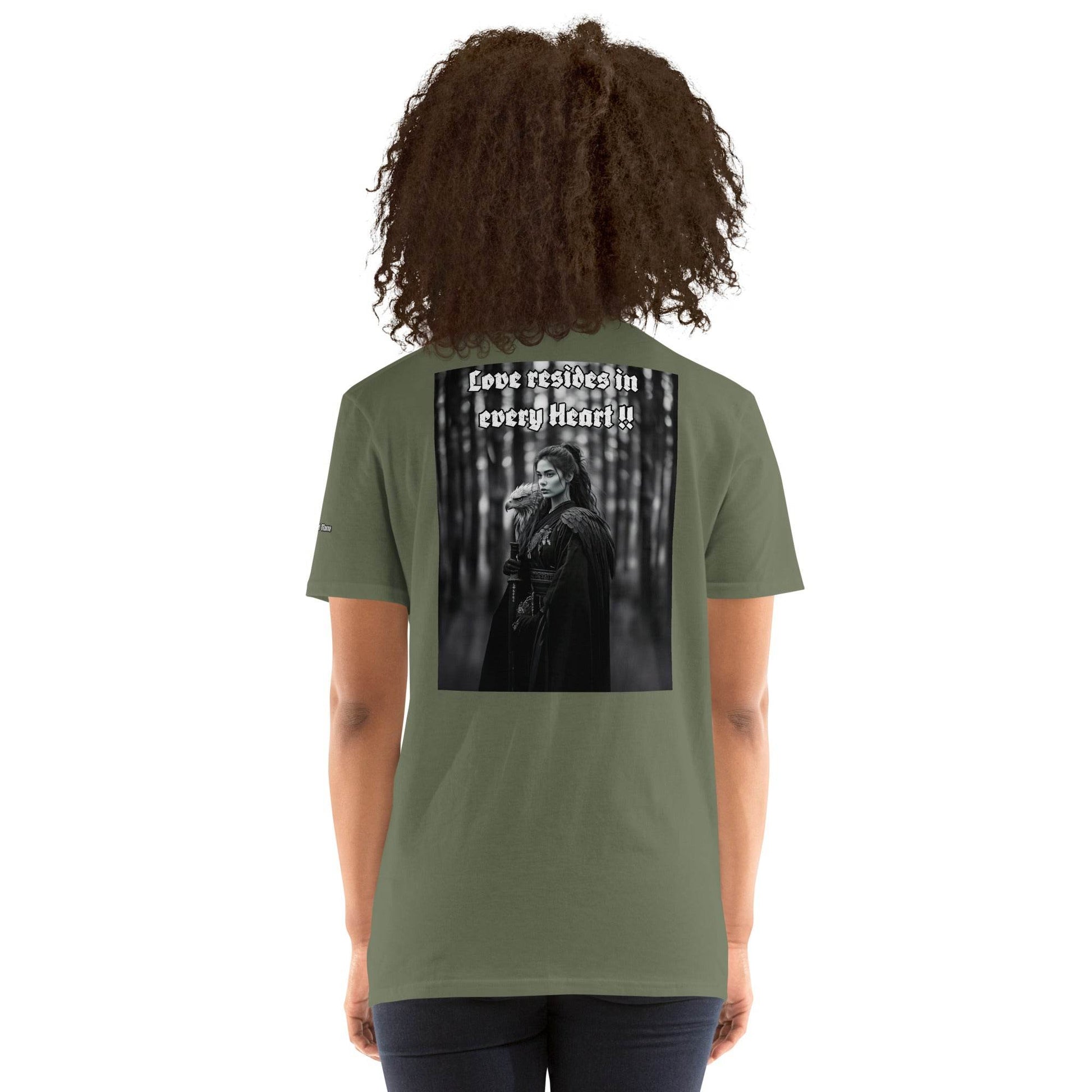 Unisex Short Sleeve 100% ring-spun cotton t-Shirt Design #1 - Monk&Nun UnisexClothing