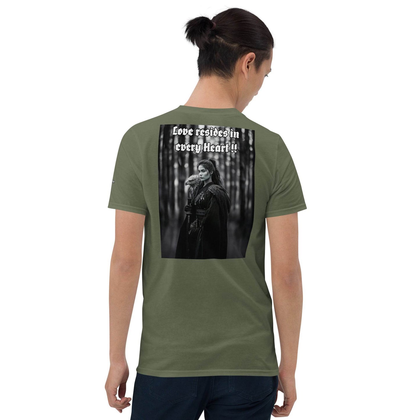 Unisex Short Sleeve 100% ring-spun cotton t-Shirt Design #1 - Monk&Nun UnisexClothing