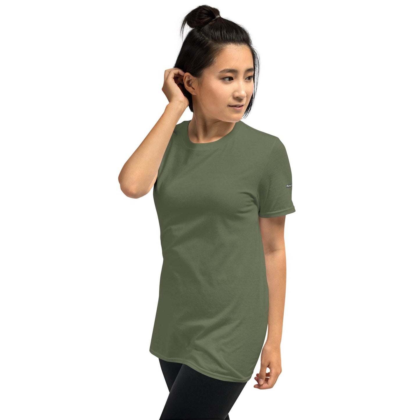 Unisex Short-Sleeve 100%cotton T-Shirt Free Soul - Monk&Nun UnisexClothing