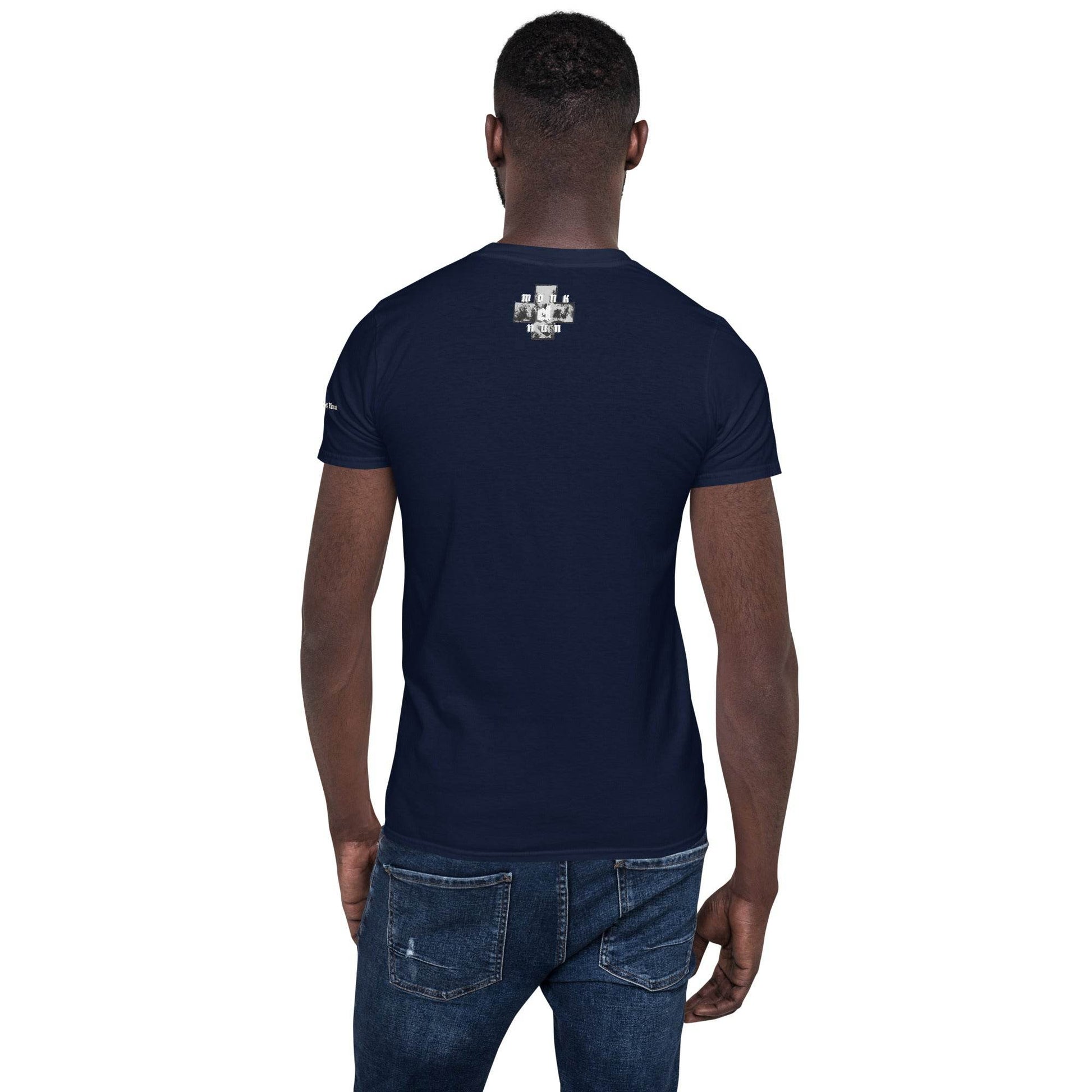Unisex Short Sleeve 100% ring-spun cotton t-Shirt Always think positive - Monk&Nun UnisexClothing