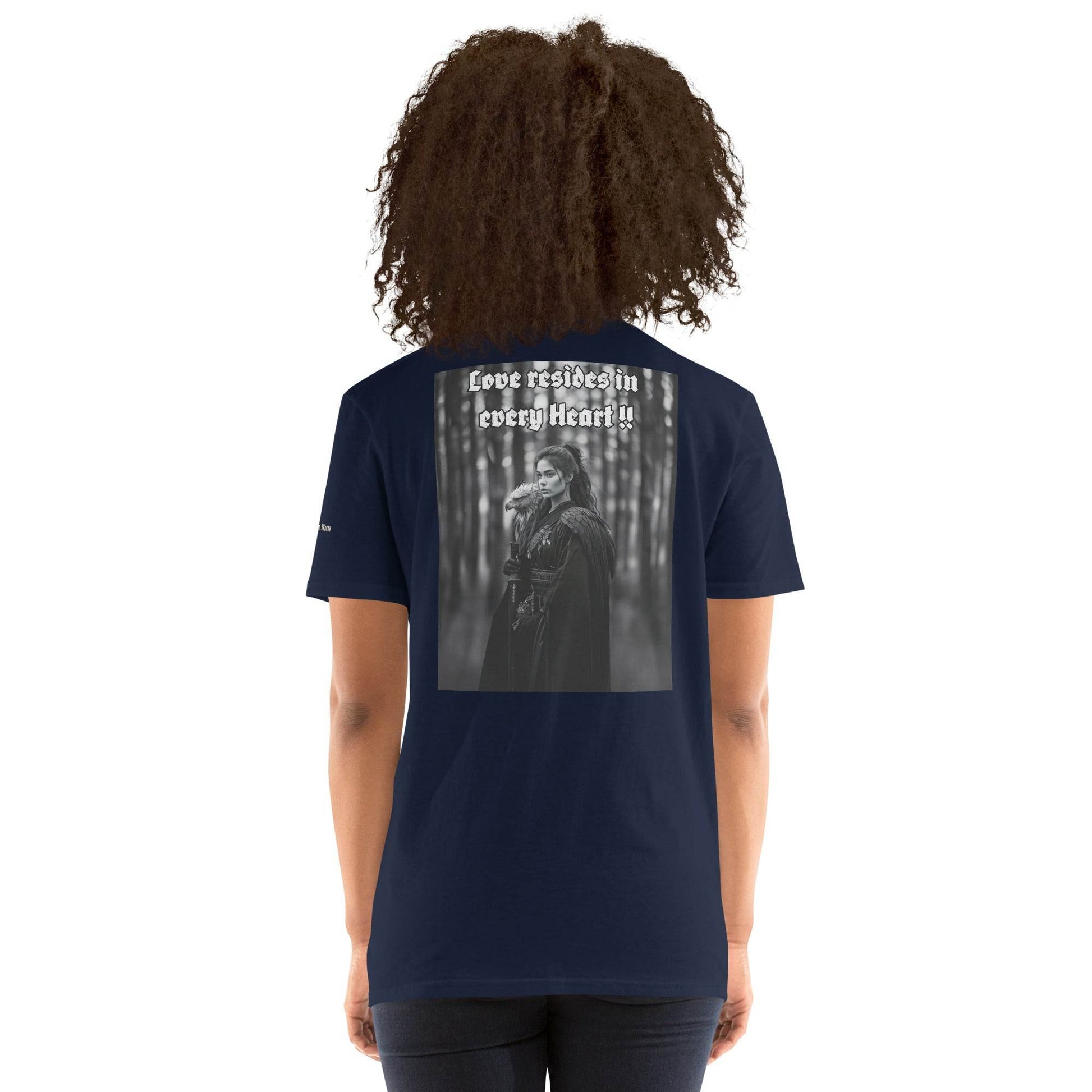 Unisex Short Sleeve 100% ring-spun cotton t-Shirt Design #1 - Monk&Nun UnisexClothing
