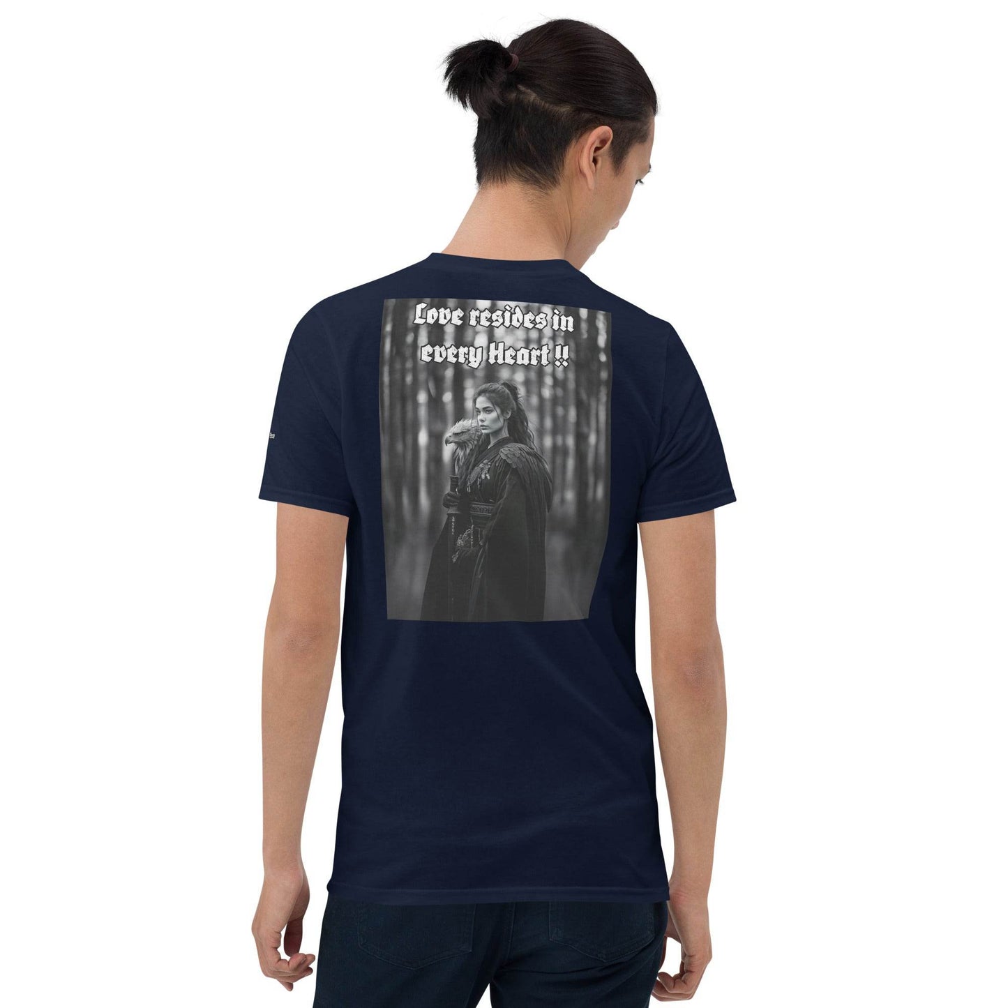 Unisex Short Sleeve 100% ring-spun cotton t-Shirt Design #1 - Monk&Nun UnisexClothing