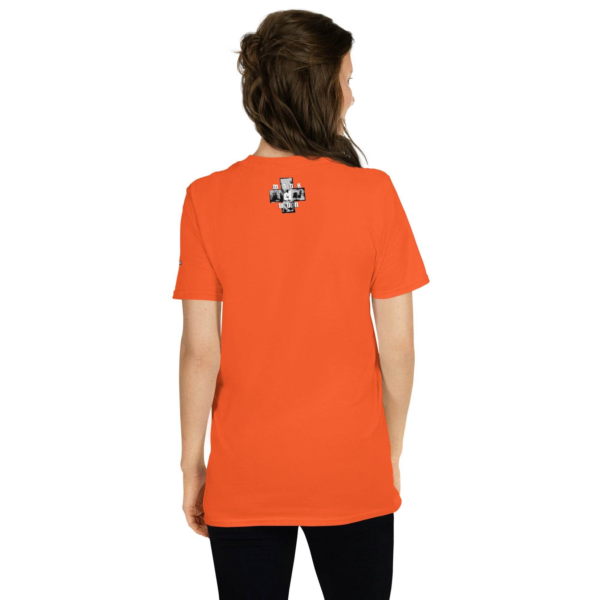 Unisex Short Sleeve 100% ring-spun cotton t-Shirt Always think positive - Monk&Nun UnisexClothing