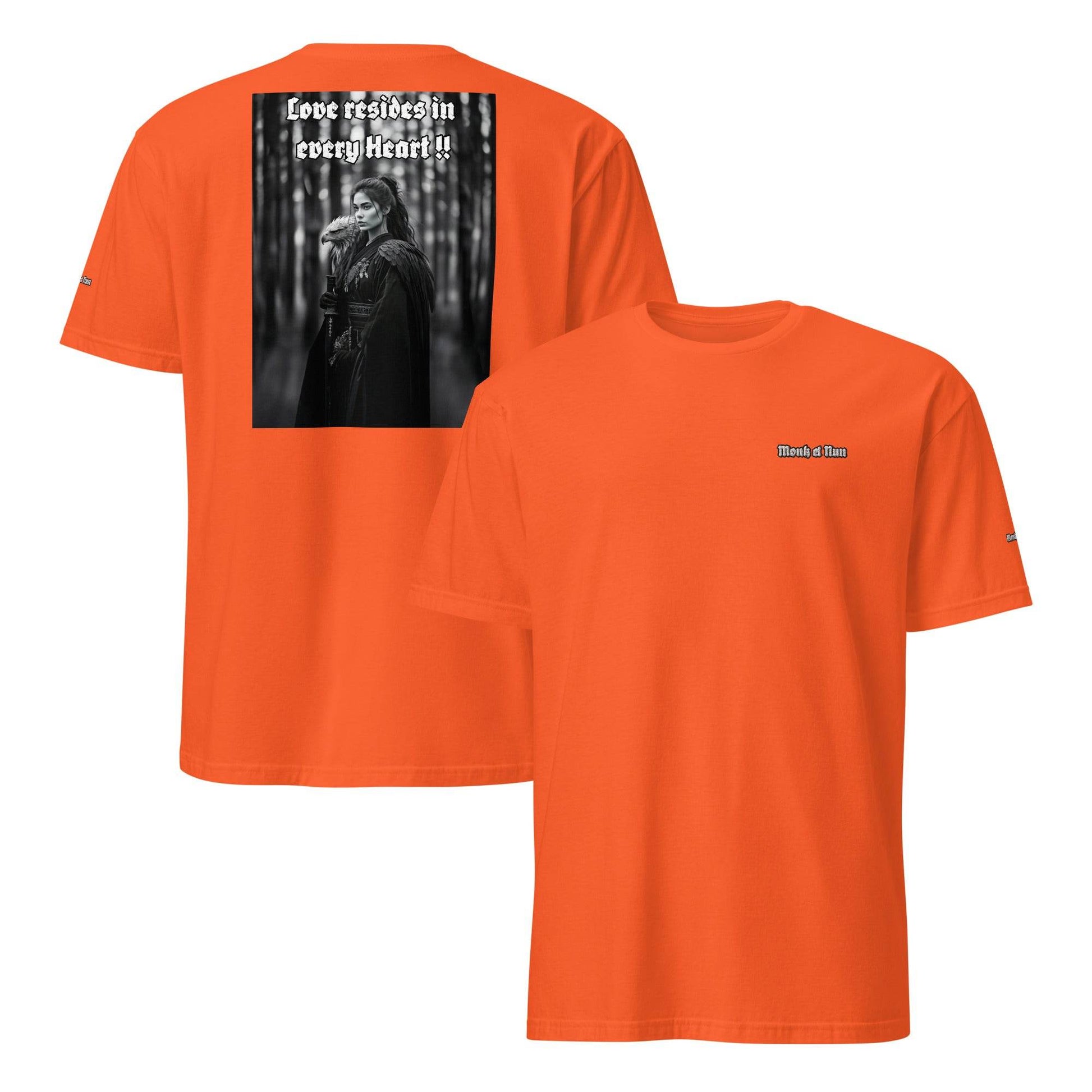 Unisex Short Sleeve 100% ring-spun cotton t-Shirt Design #1 - Monk&Nun UnisexClothing