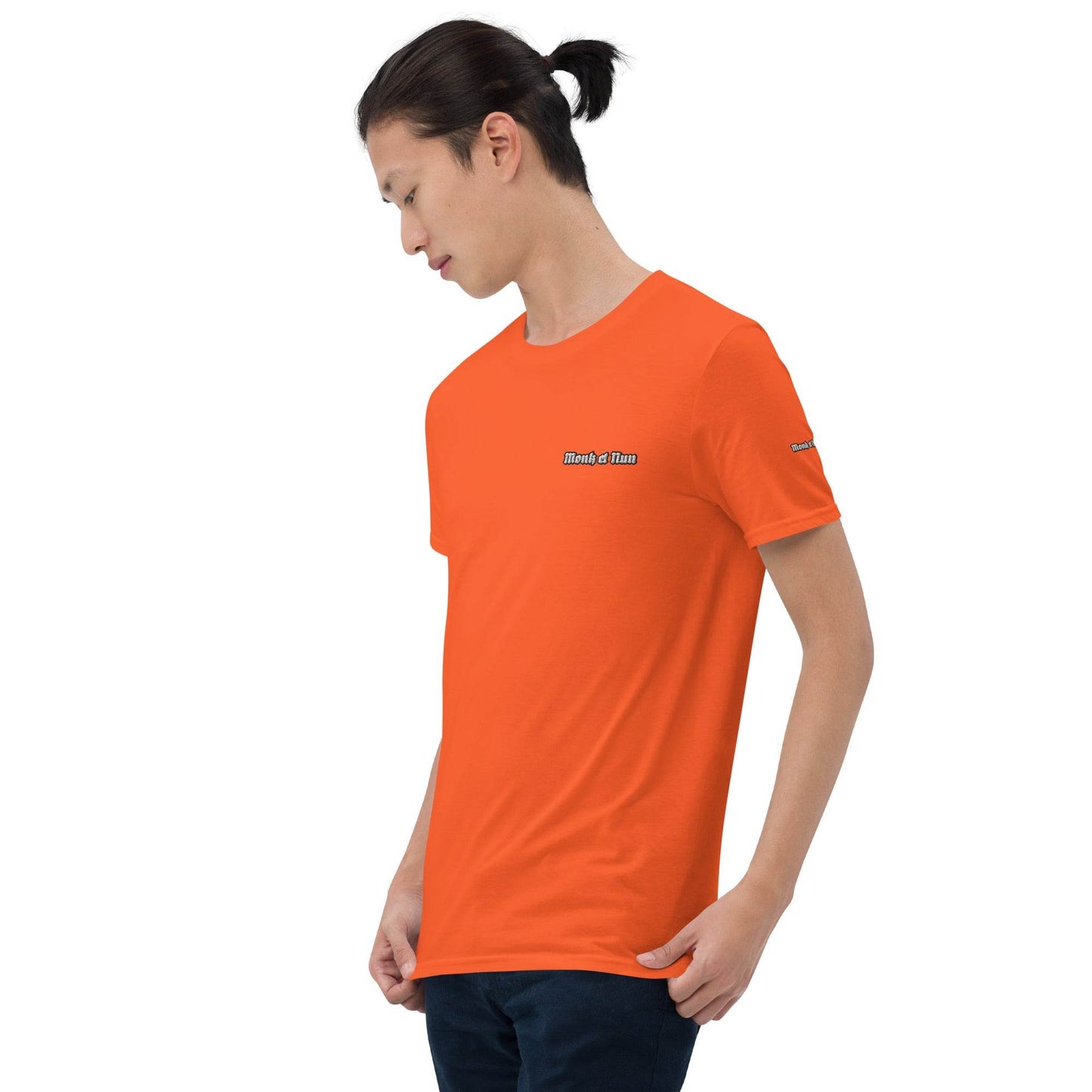 Unisex Short Sleeve 100% ring-spun cotton t-Shirt Design #1 - Monk&Nun UnisexClothing