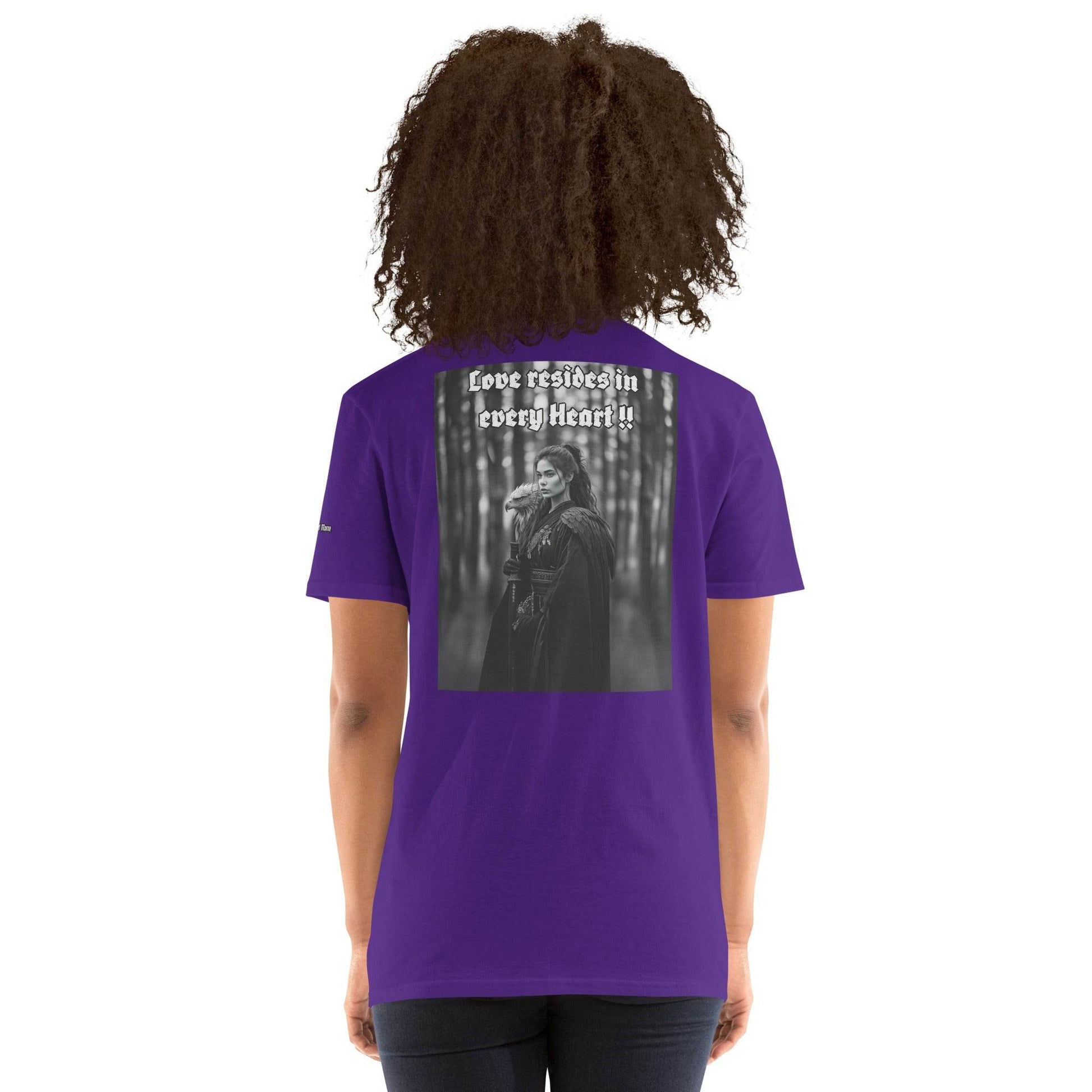 Unisex Short Sleeve 100% ring-spun cotton t-Shirt Design #1 - Monk&Nun UnisexClothing