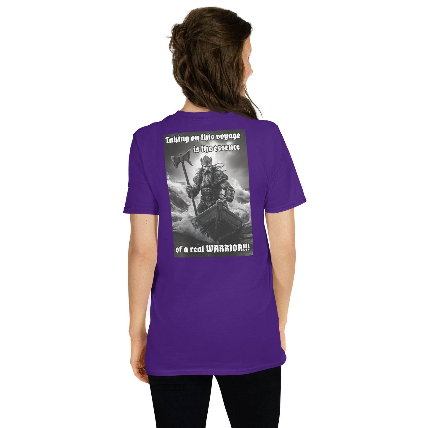 Unisex Short Sleeve 100% ring-spun cotton t-Shirt Design #12 - Monk&Nun UnisexClothing