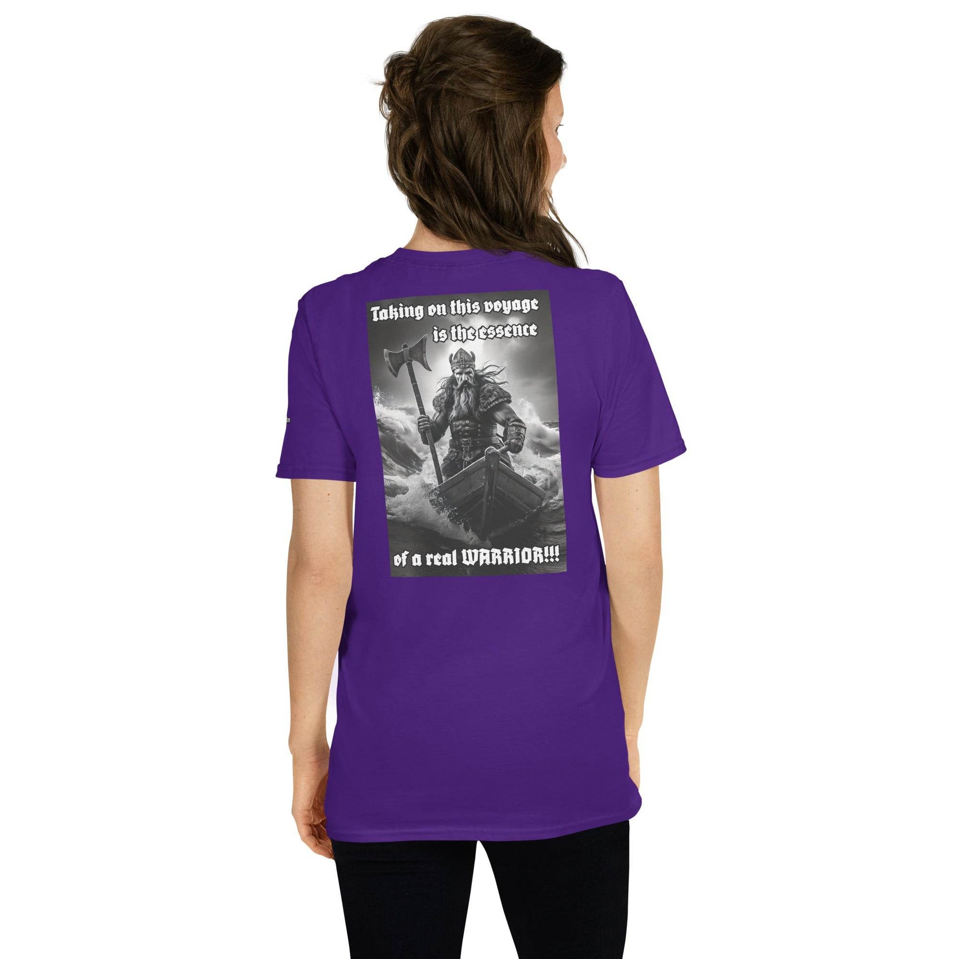 Unisex Short Sleeve 100% ring-spun cotton t-Shirt Design #12 - Monk&Nun UnisexClothing