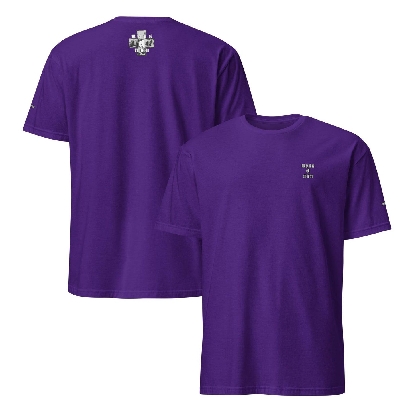 Unisex Short Sleeve 100% ring-spun cotton t-Shirt Always think positive - Monk&Nun UnisexClothing