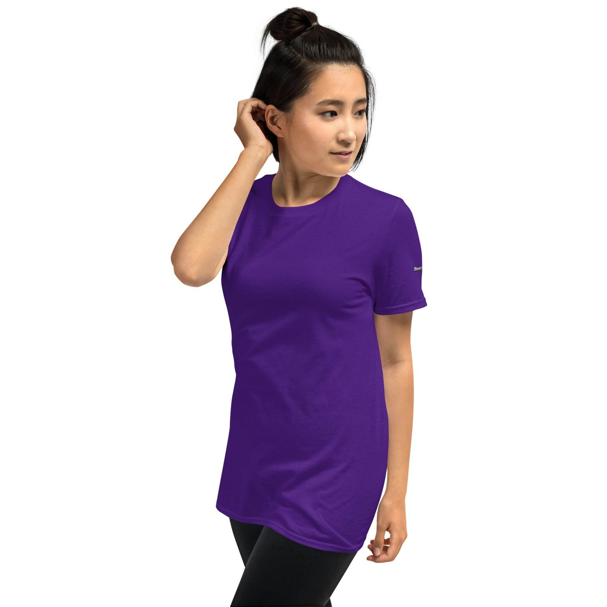 Unisex Short-Sleeve 100%cotton T-Shirt Free Soul - Monk&Nun UnisexClothing