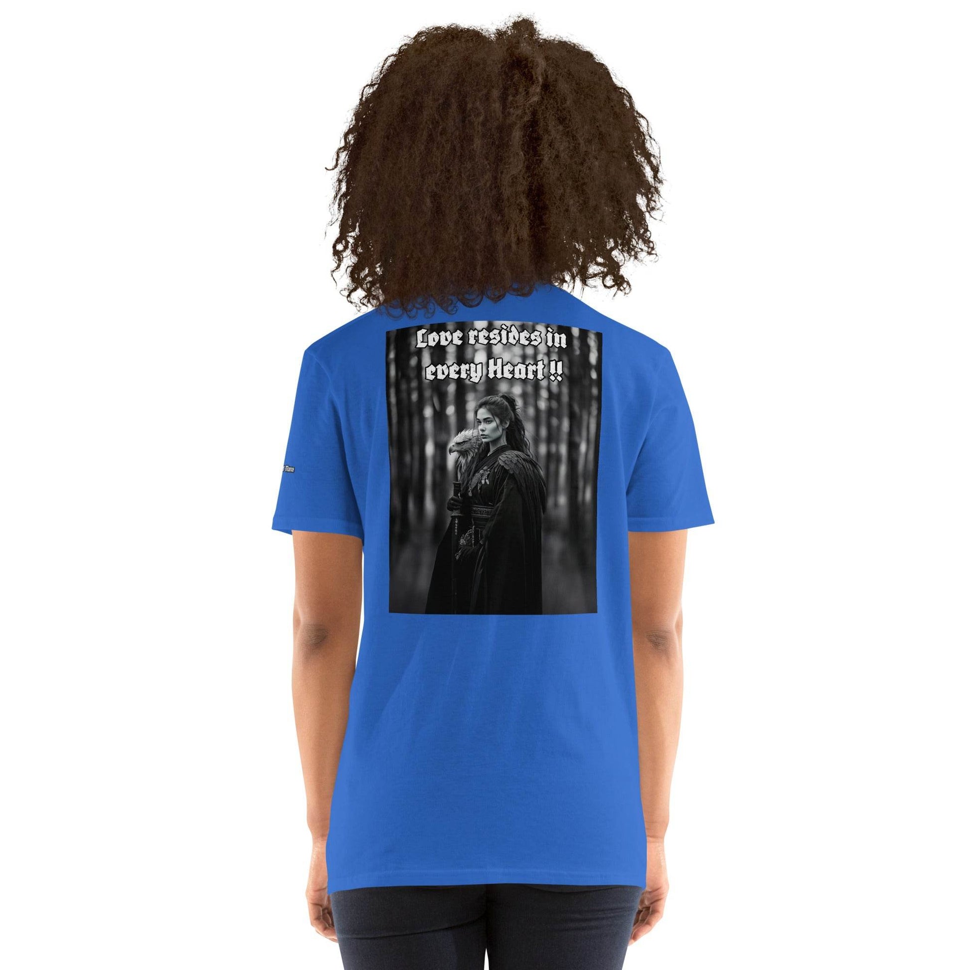 Unisex Short Sleeve 100% ring-spun cotton t-Shirt Design #1 - Monk&Nun UnisexClothing