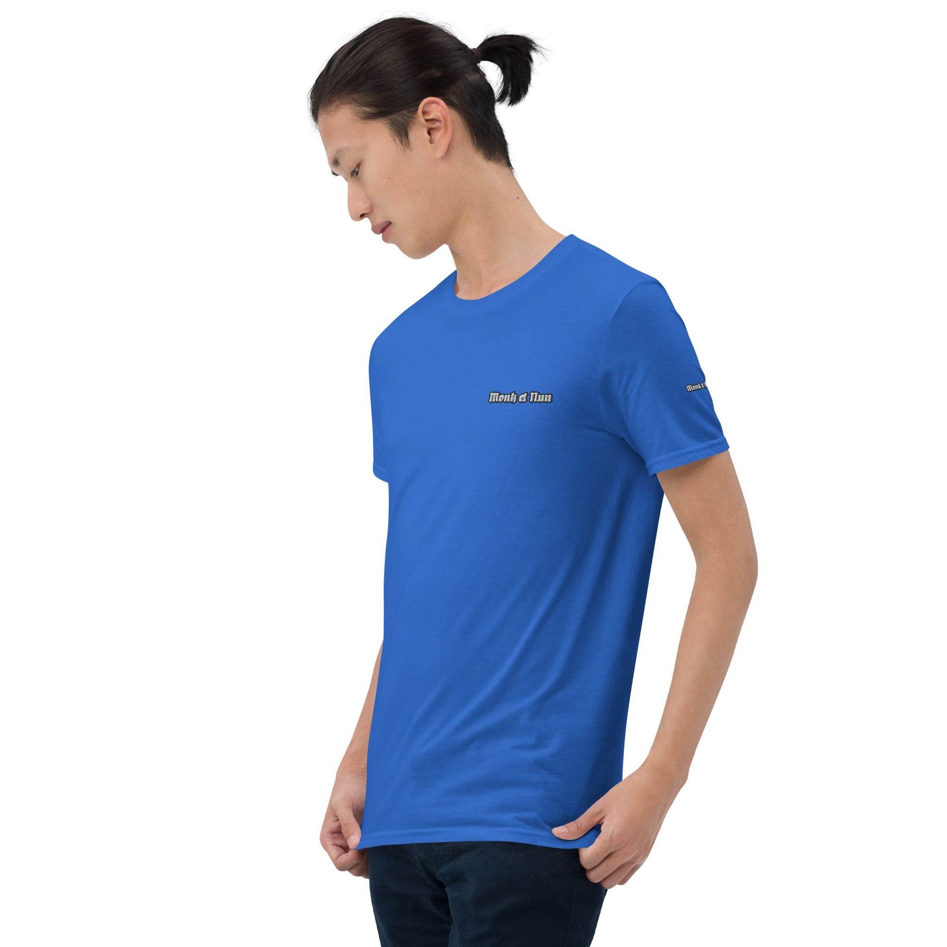 Unisex Short Sleeve 100% ring-spun cotton t-Shirt Design #1 - Monk&Nun UnisexClothing
