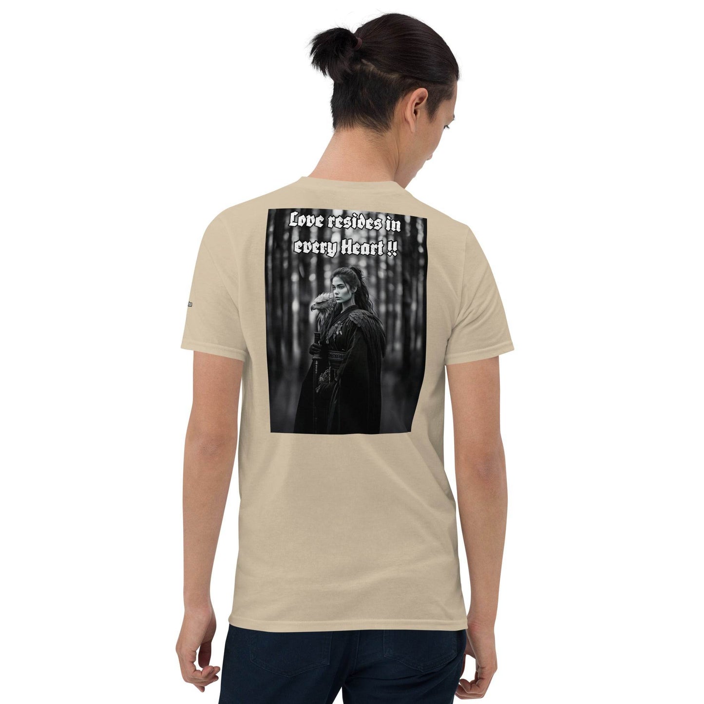 Unisex Short Sleeve 100% ring-spun cotton t-Shirt Design #1 - Monk&Nun UnisexClothing