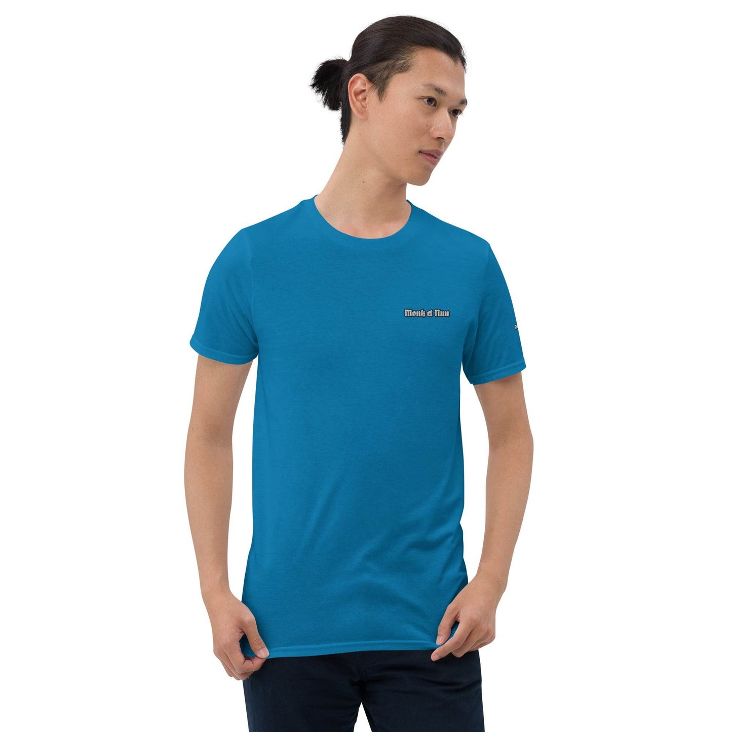 Unisex Short Sleeve 100% ring-spun cotton t-Shirt Design #1 - Monk&Nun UnisexClothing