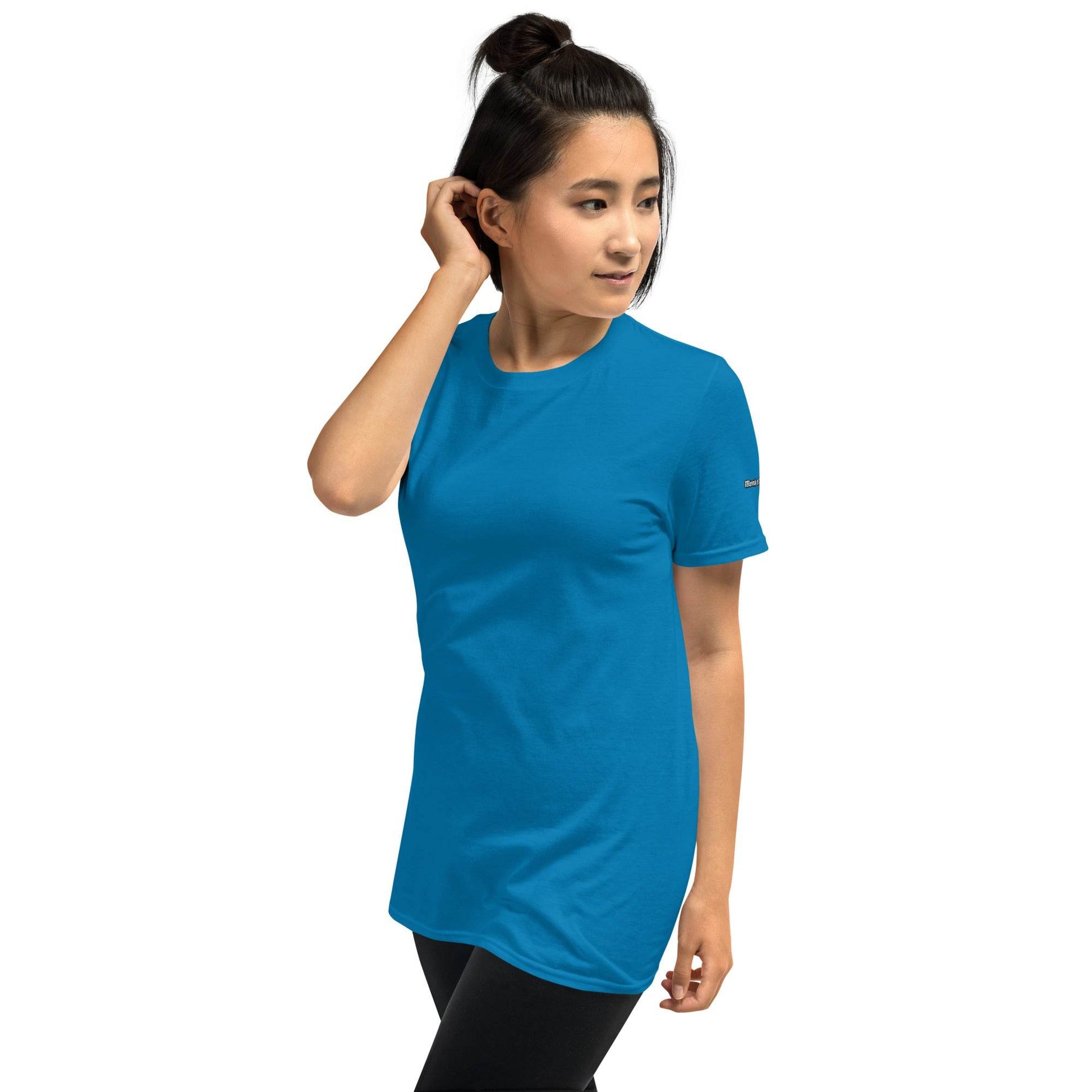 Unisex Short-Sleeve 100%cotton T-Shirt Free Soul - Monk&Nun UnisexClothing