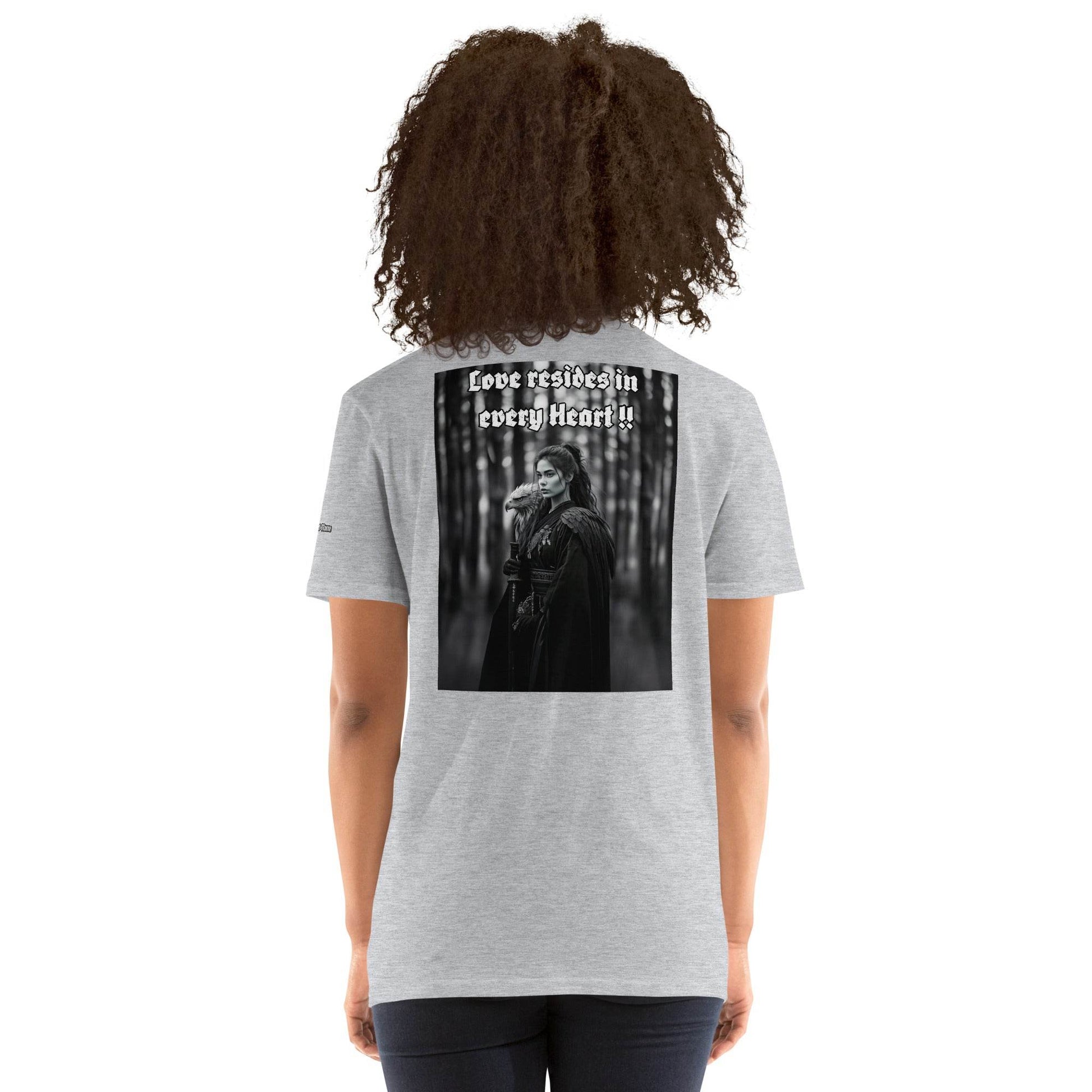 Unisex Short Sleeve 100% ring-spun cotton t-Shirt Design #1 - Monk&Nun UnisexClothing