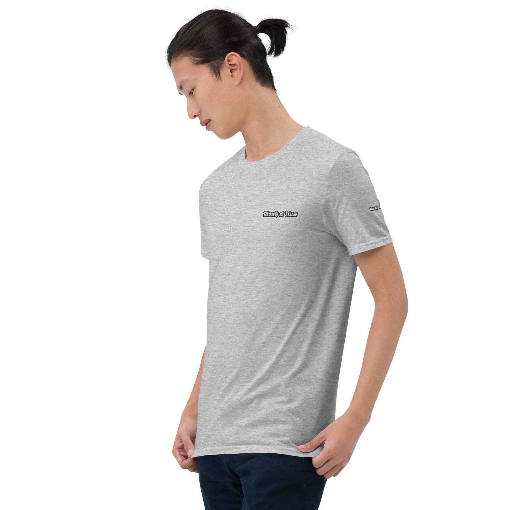 Unisex Short Sleeve 100% ring-spun cotton t-Shirt Design #1 - Monk&Nun UnisexClothing