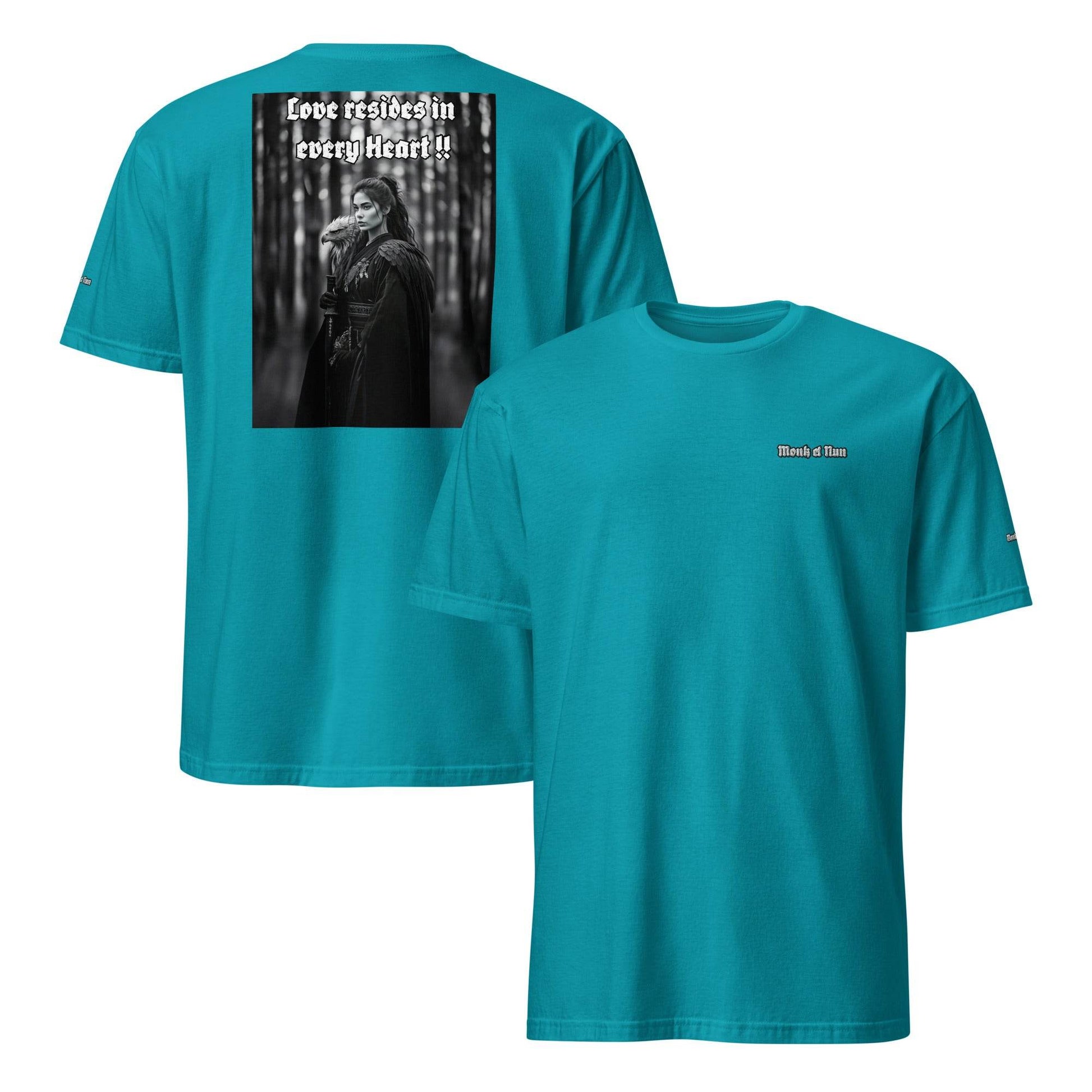 Unisex Short Sleeve 100% ring-spun cotton t-Shirt Design #1 - Monk&Nun UnisexClothing