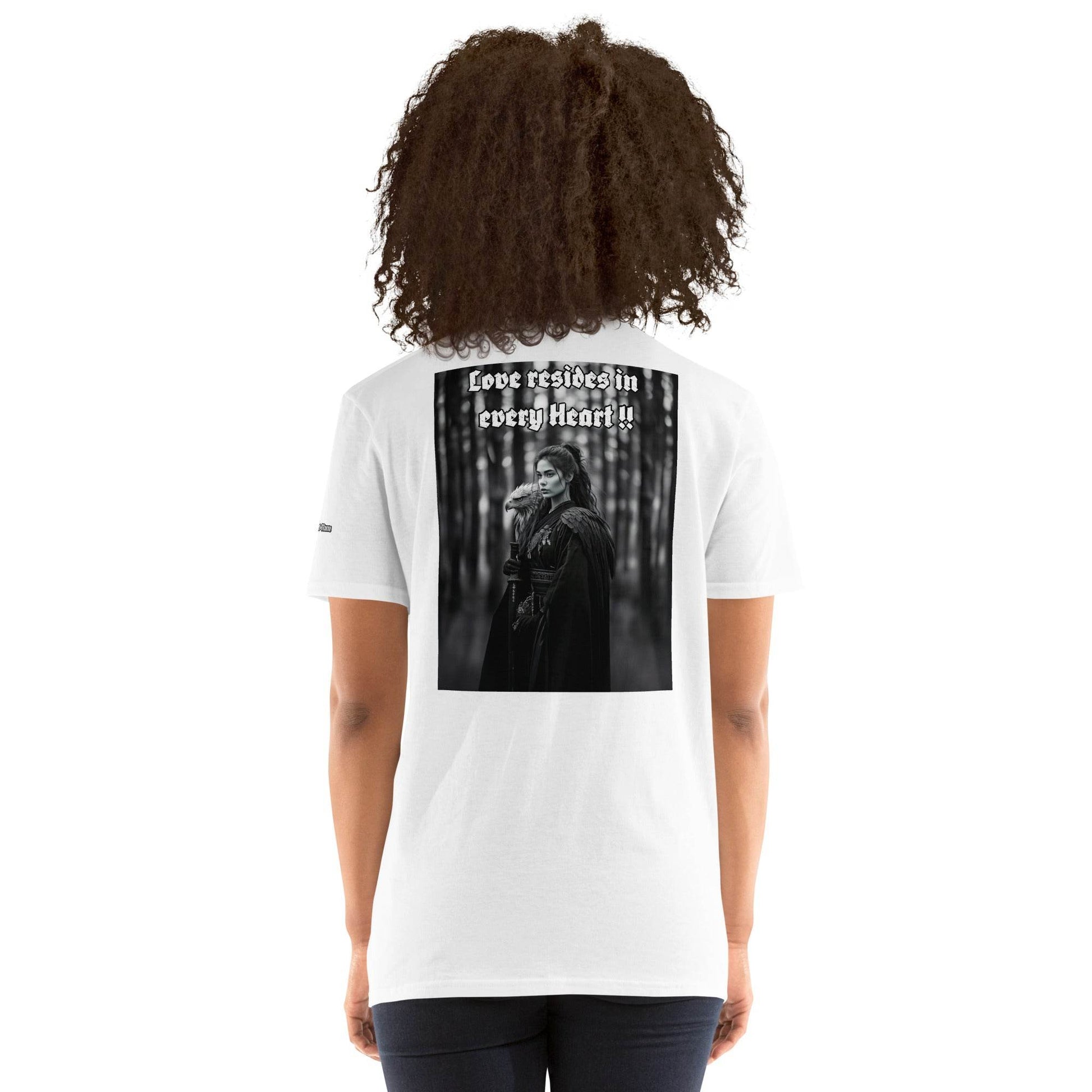 Unisex Short Sleeve 100% ring-spun cotton t-Shirt Design #1 - Monk&Nun UnisexClothing