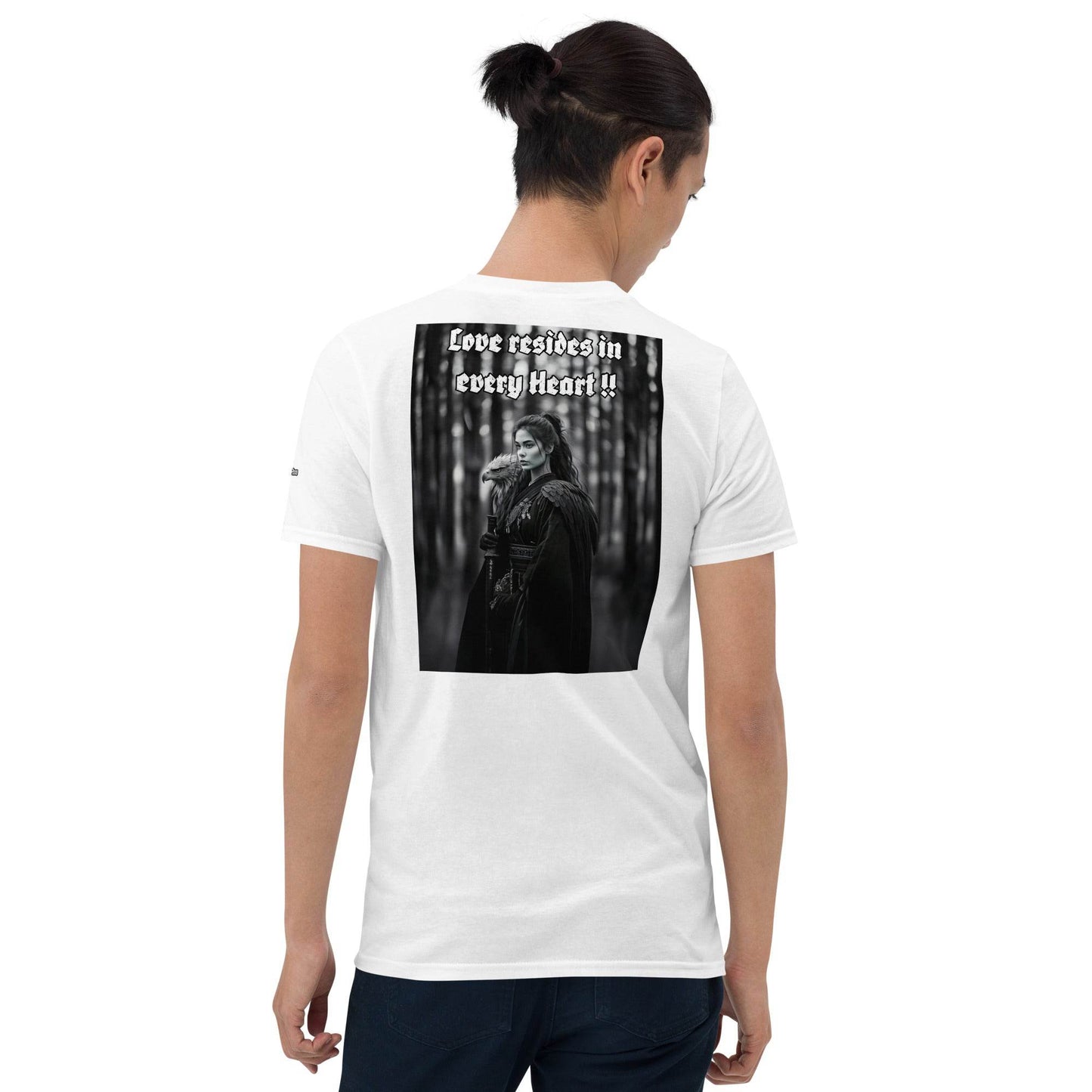 Unisex Short Sleeve 100% ring-spun cotton t-Shirt Design #1 - Monk&Nun UnisexClothing