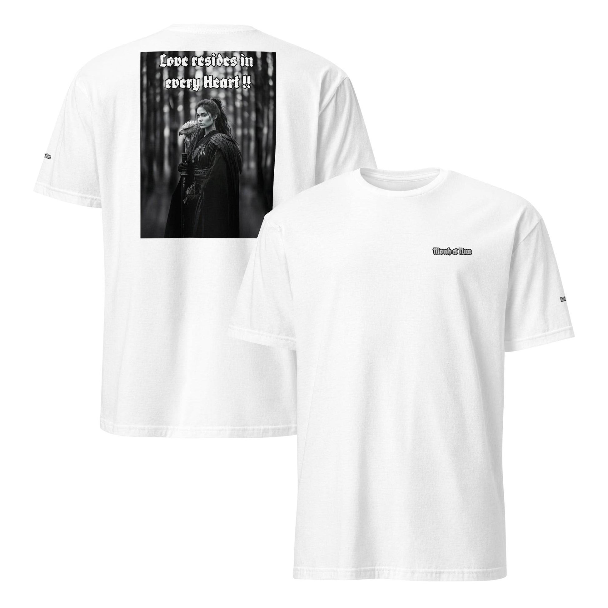 Unisex Short Sleeve 100% ring-spun cotton t-Shirt Design #1 - Monk&Nun UnisexClothing