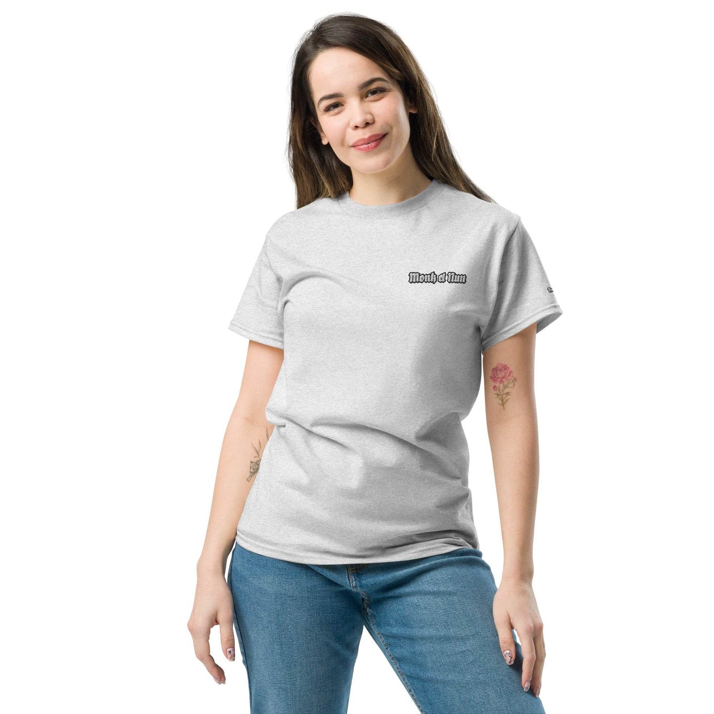 Unisex classic 100% cotton T-Shirt Logo - Monk&Nun UnisexClothing