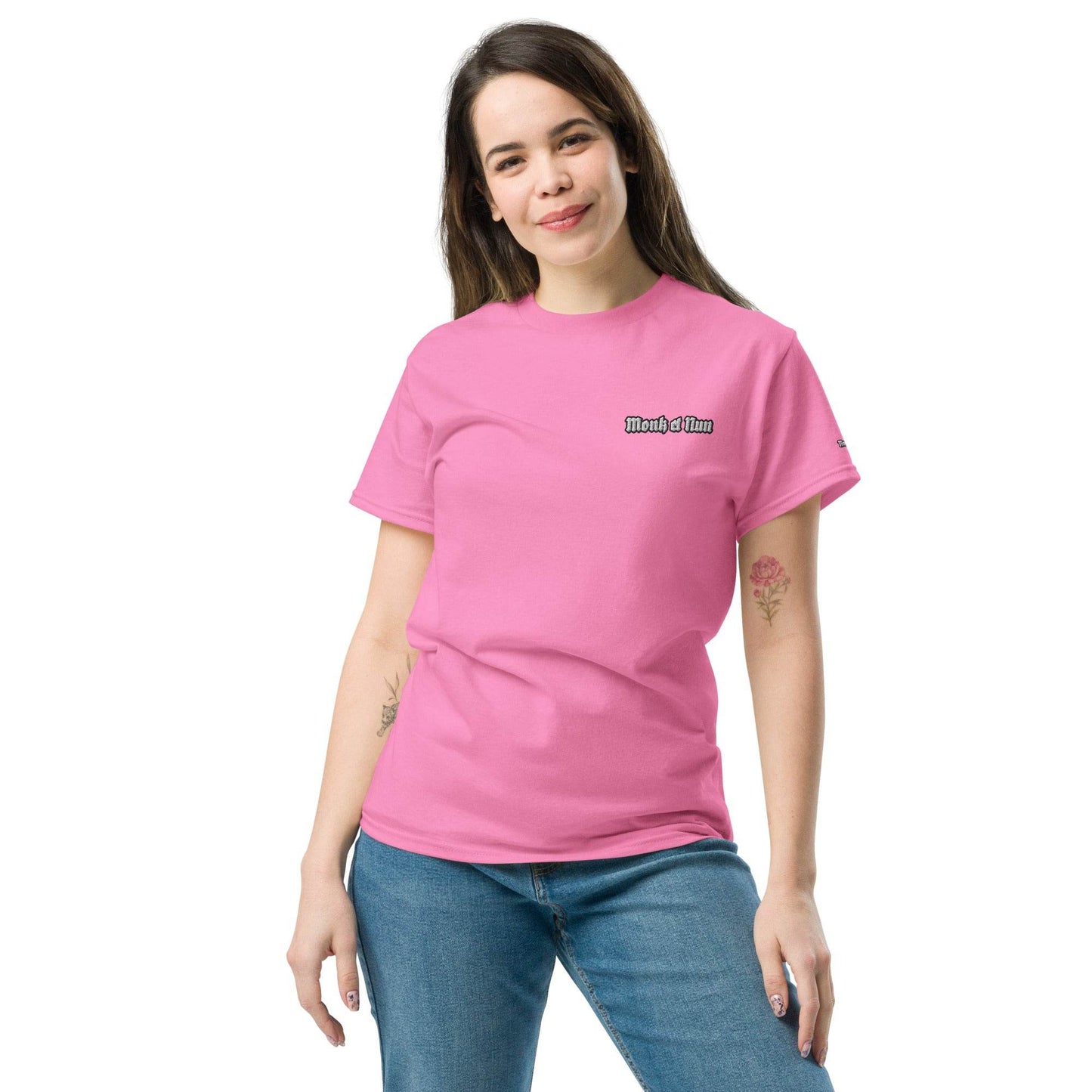 Unisex classic 100% cotton T-Shirt Logo - Monk&Nun UnisexClothing