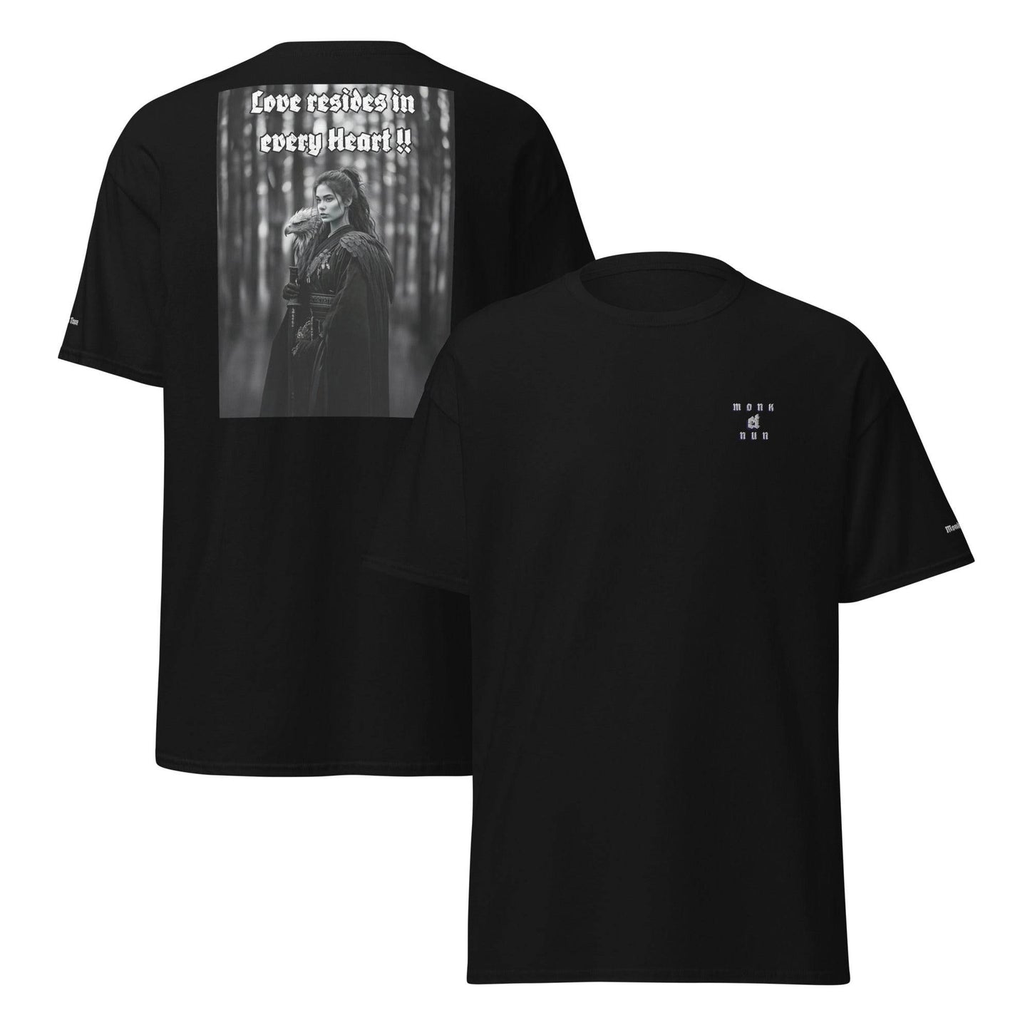 Unisex classic 100% cotton T-Shirt Design #1 - Monk&Nun UnisexClothing