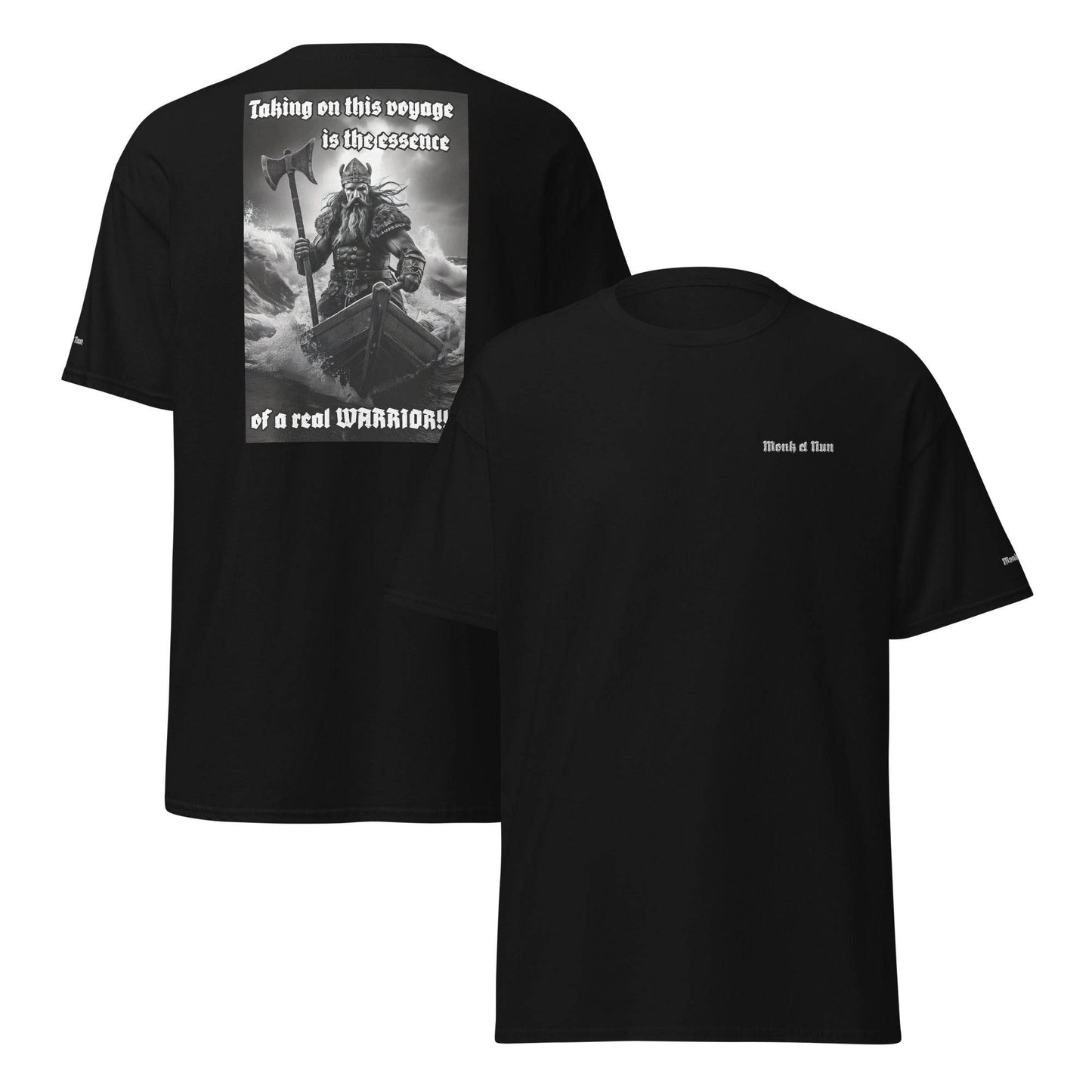 Unisex classic 100% cotton t-Shirt Design #12 - Monk&Nun UnisexClothing