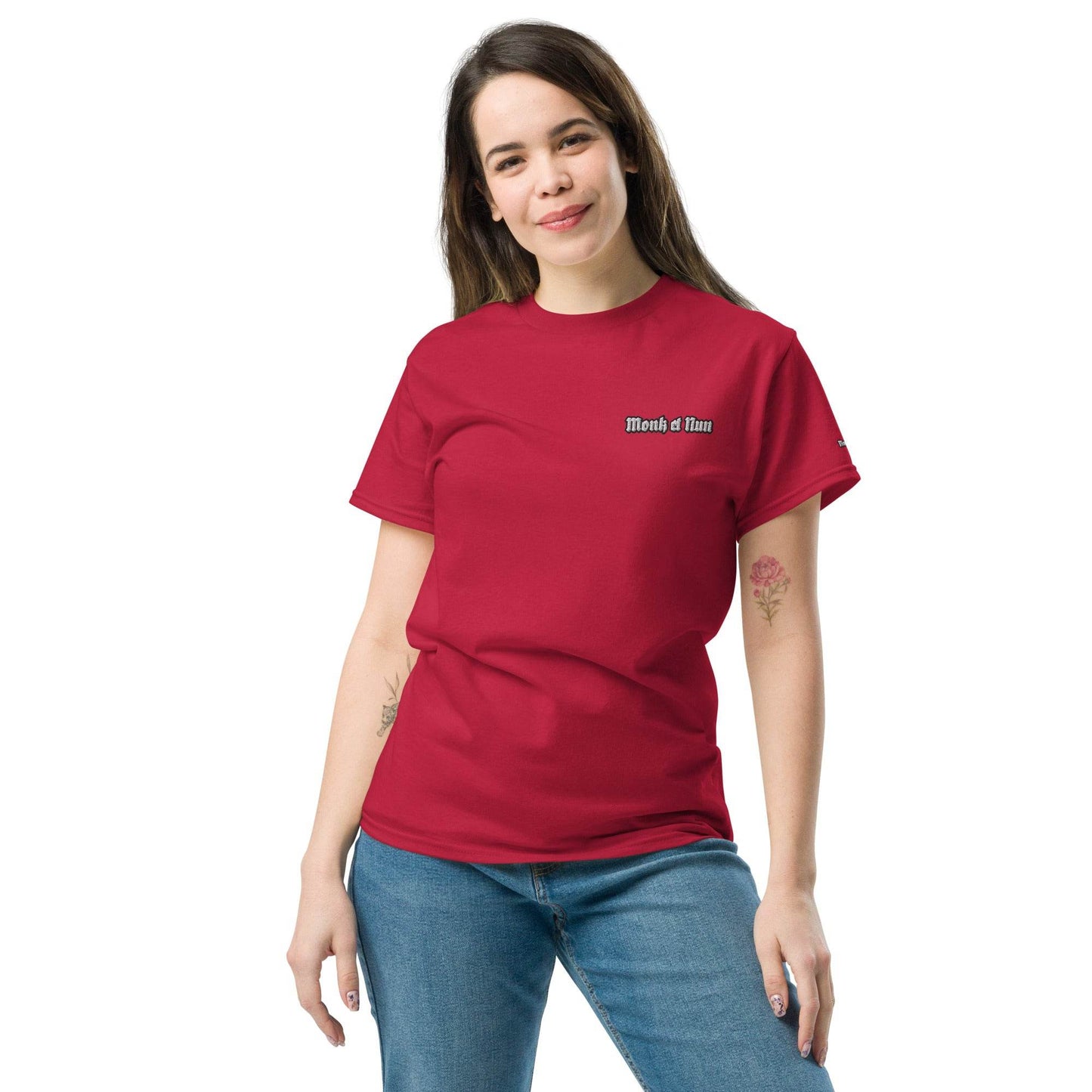 Unisex classic 100% cotton T-Shirt Logo - Monk&Nun UnisexClothing