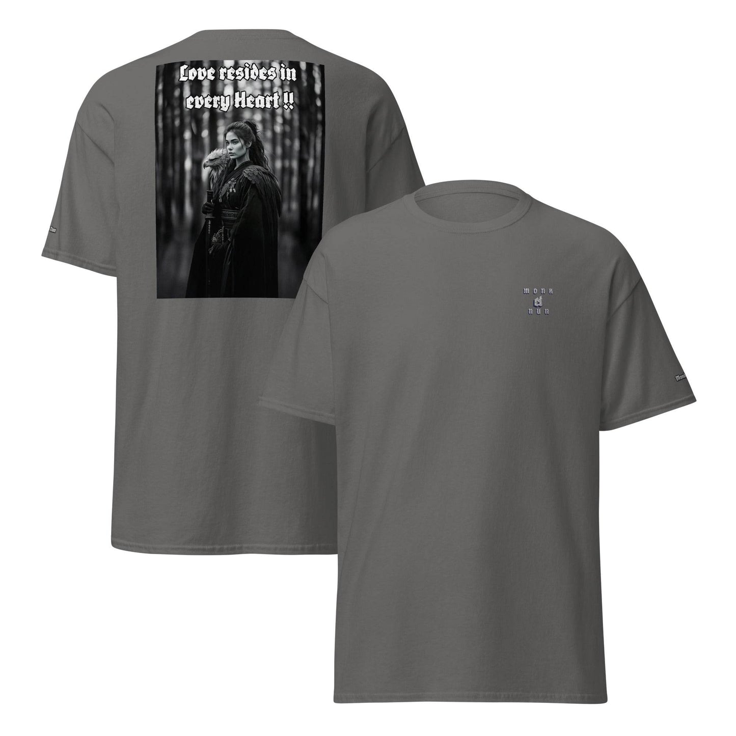 Unisex classic 100% cotton T-Shirt Design #1 - Monk&Nun UnisexClothing