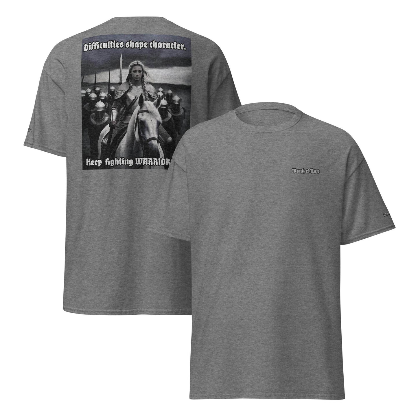Unisex classic 100% cotton t-Shirt Design #14 - Monk&Nun UnisexClothing